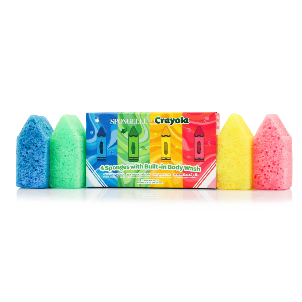 Crayola Body Wash Infused Buffer Gift Set-Crayola Body Wash Infused Buffer Gift Set