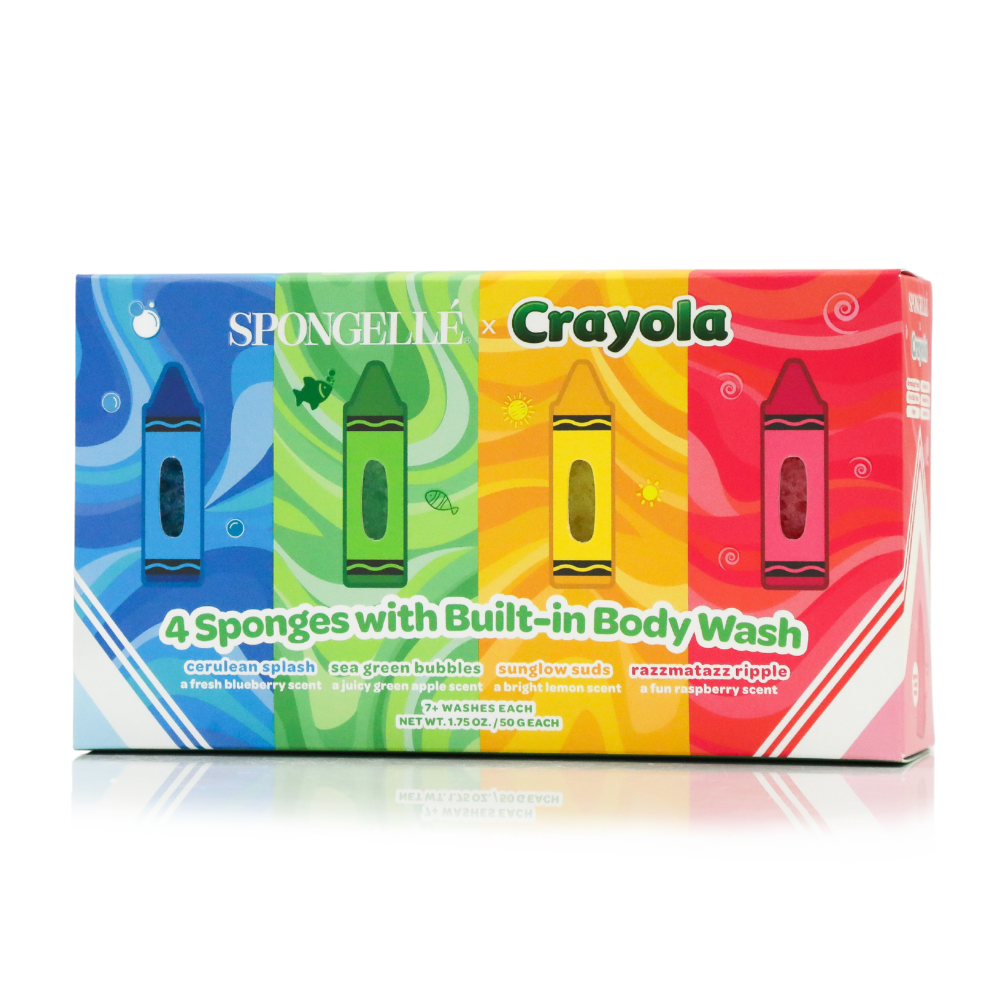 Crayola Body Wash Infused Buffer Gift Set-Crayola Body Wash Infused Buffer Gift Set