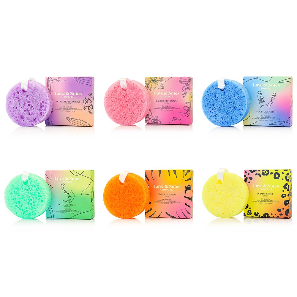Love & Notes Body Buffer Assorted Pack-Love & Notes Body Buffer Assorted Pack