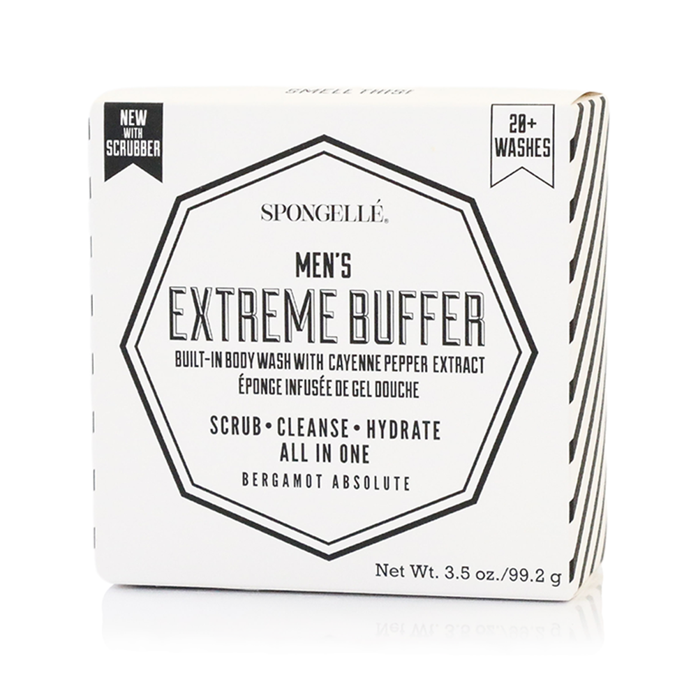 20+ Men's Extreme Buffer | Black Scrubber-20+ Men's Extreme Buffer | Black Scrubber