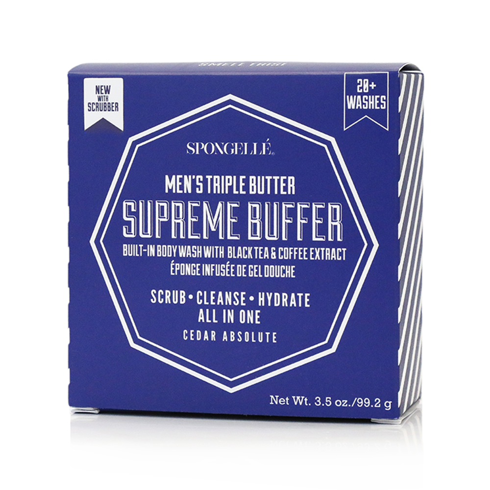 20+ Men's Supreme Buffer | Black Scrubber-20+ Men's Supreme Buffer | Black Scrubber