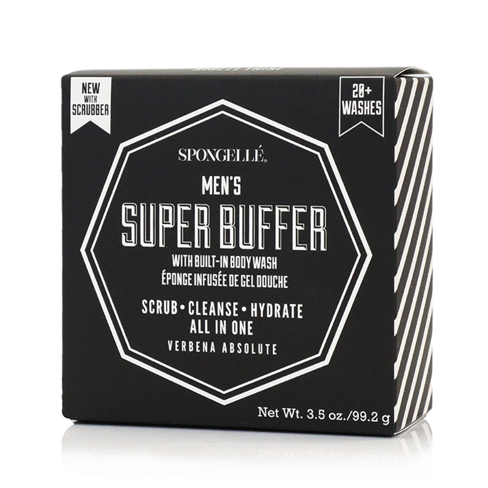 20+ Men's Super Buffer | Black Scrubber-20+ Men's Super Buffer | Black Scrubber