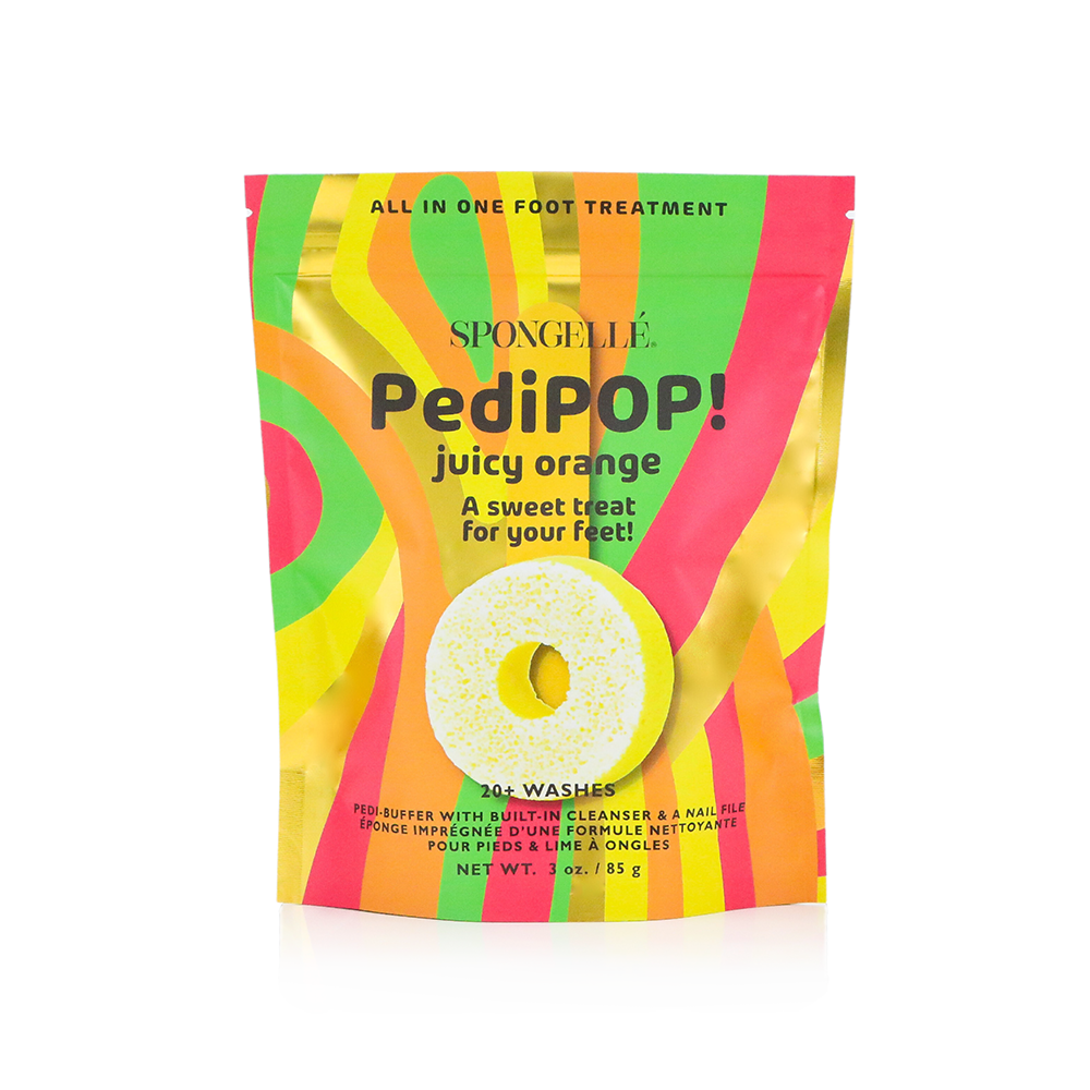 Juicy Orange | PediPOP! Pedi Buffer & Nail File-Juicy Orange | PediPOP! Pedi Buffer & Nail File