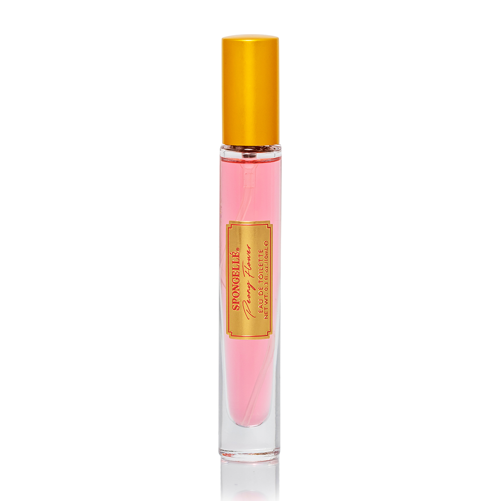 Peony Flower Eau de Toilette & Travel Spongette-Peony Flower Eau de Toilette & Travel Spongette