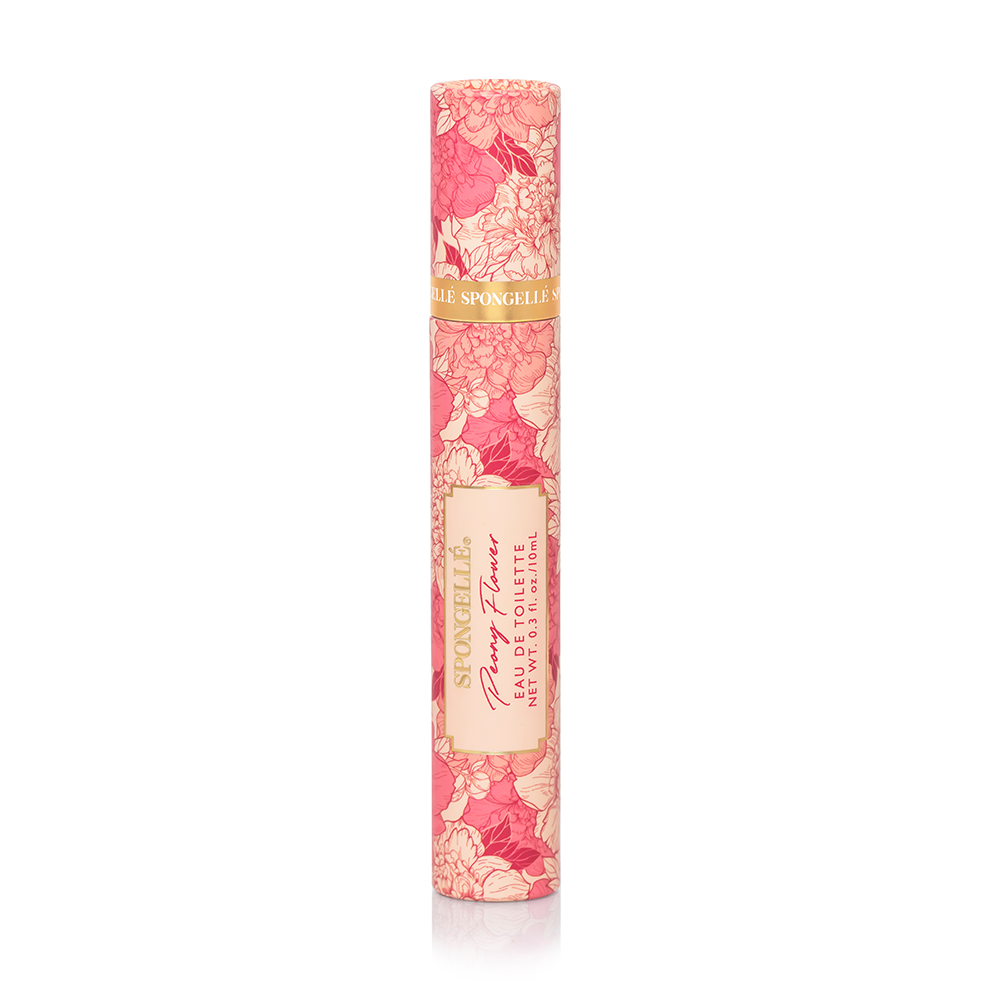 Peony Flower Eau de Toilette & Travel Spongette-Peony Flower Eau de Toilette & Travel Spongette