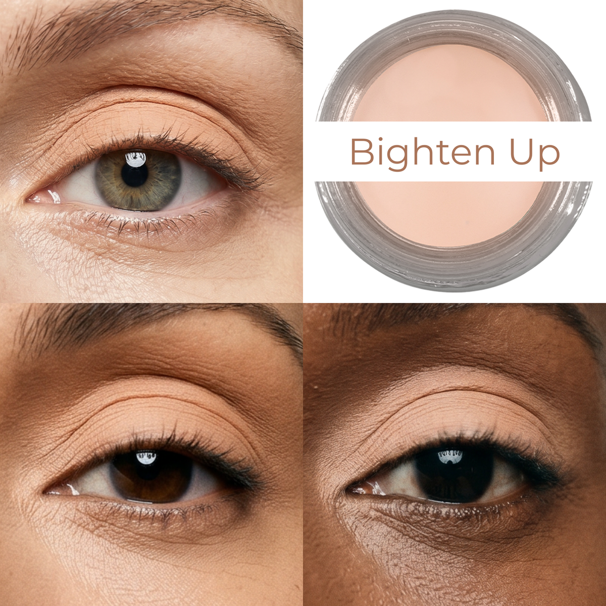 Brighten Up Any Wear Creme - A Waterproof Multi-tasking creme to powder product for eyes, cheeks & lips. Can be worn anywhere-Brighten Up Any Wear Creme - A Waterproof Multi-tasking creme to powder product for eyes, cheeks & lips. Can be worn anywhere