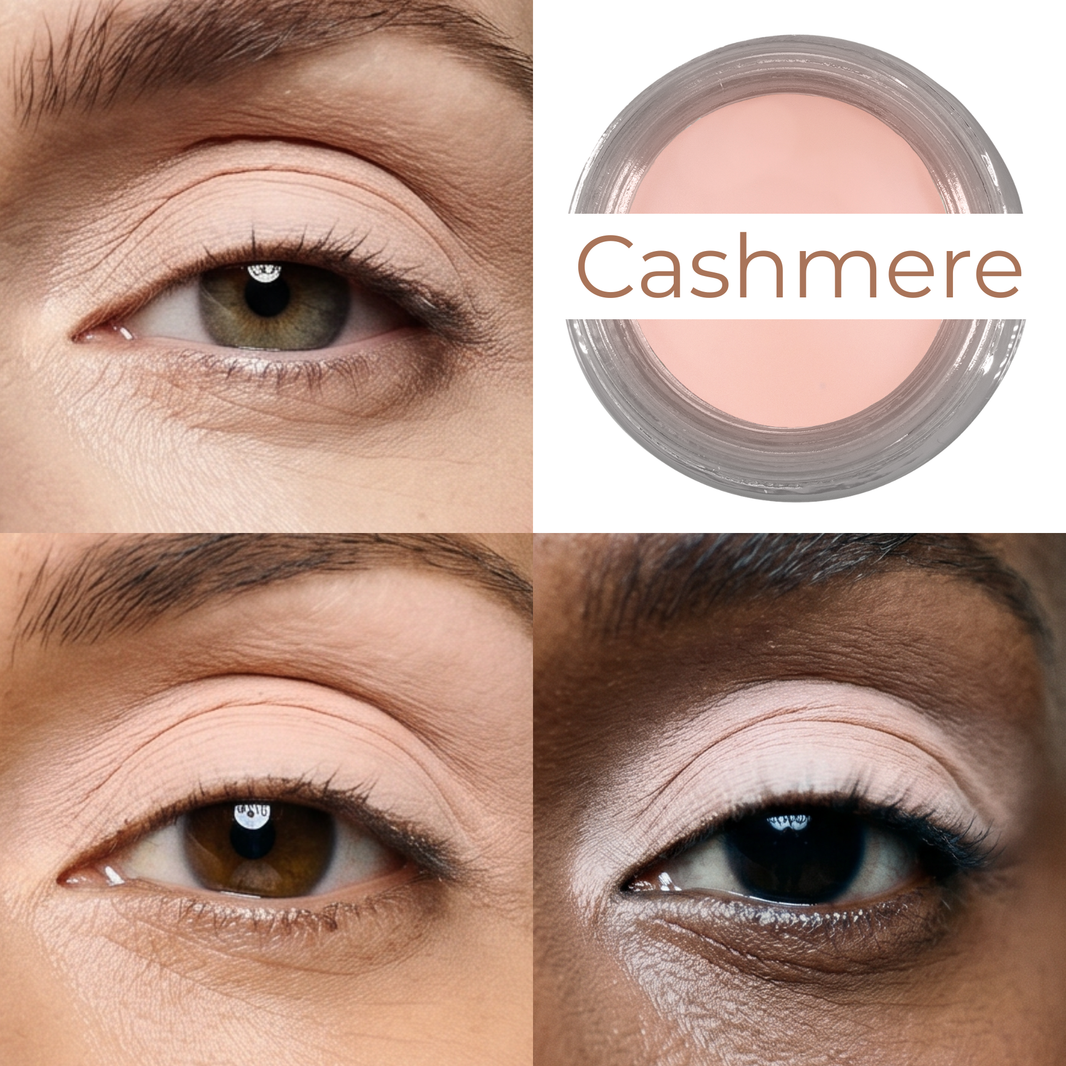 Cashmere Any Wear Creme - A Waterproof Multi-tasking creme to powder product for eyes, cheeks & lips. Can be worn anywhere-Cashmere Any Wear Creme - A Waterproof Multi-tasking creme to powder product for eyes, cheeks & lips. Can be worn anywhere