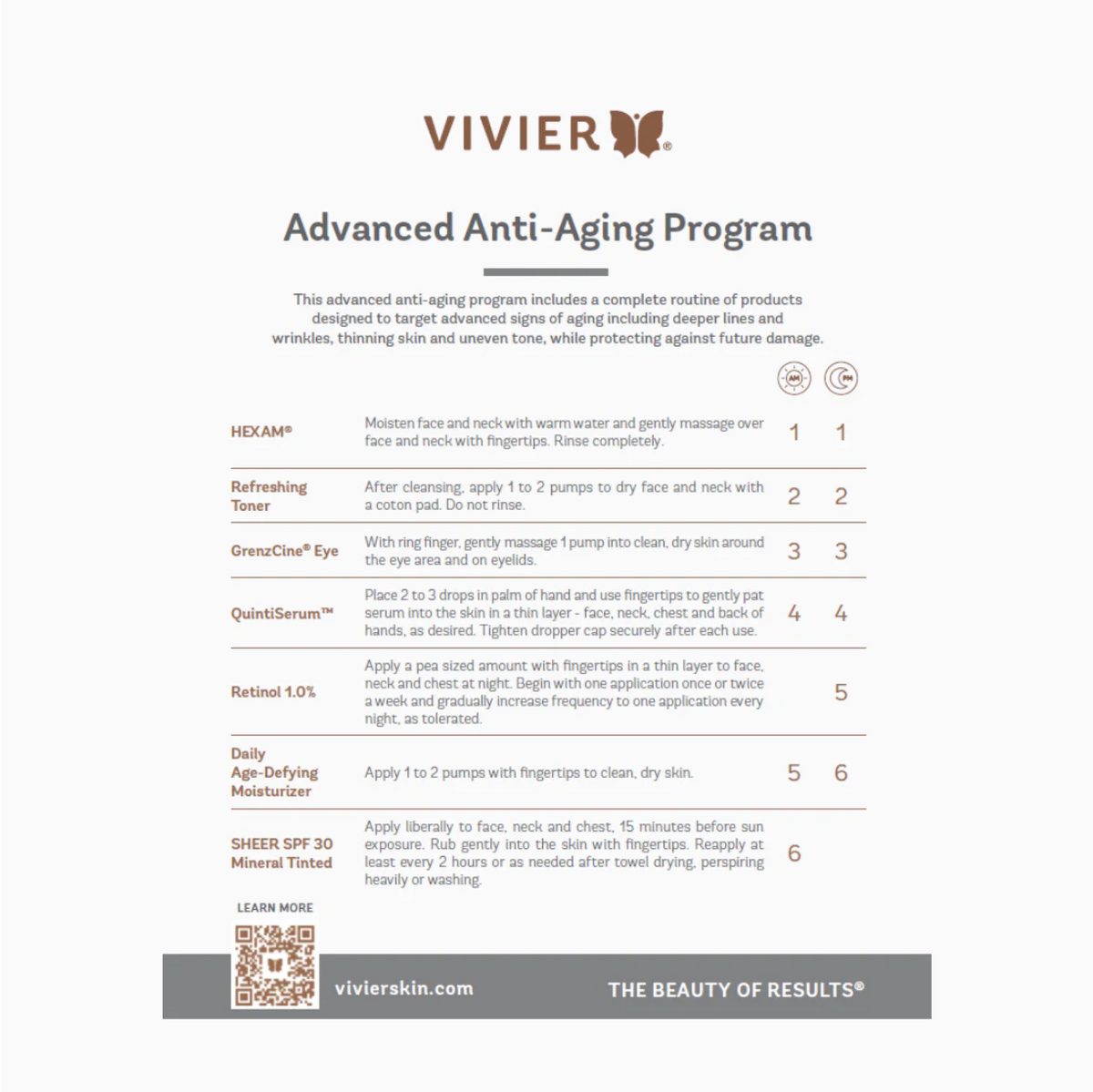 Vivier Advanced Anti-Aging Program-Vivier Advanced Anti-Aging Program
