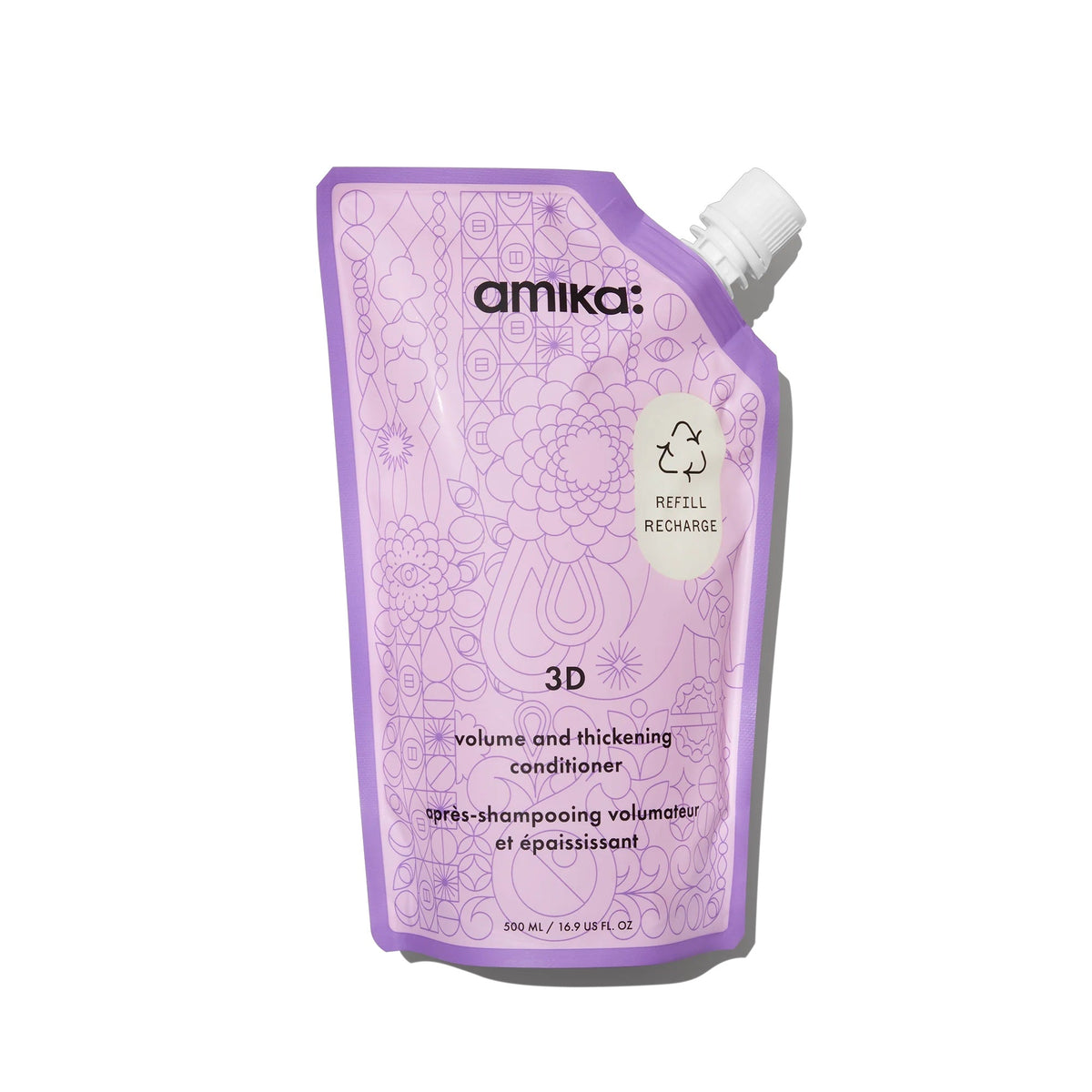 Amika 3D Volume and Thickening Conditioner 16.9 Oz-Amika 3D Volume and Thickening Conditioner 16.9 Oz