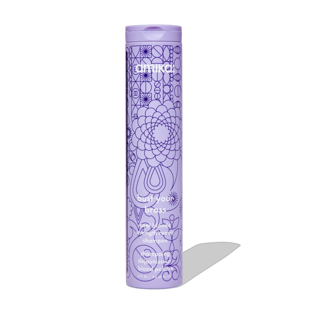 Amika Bust Your Brass  Cool Blonde Repair Shampoo-Amika Bust Your Brass  Cool Blonde Repair Shampoo