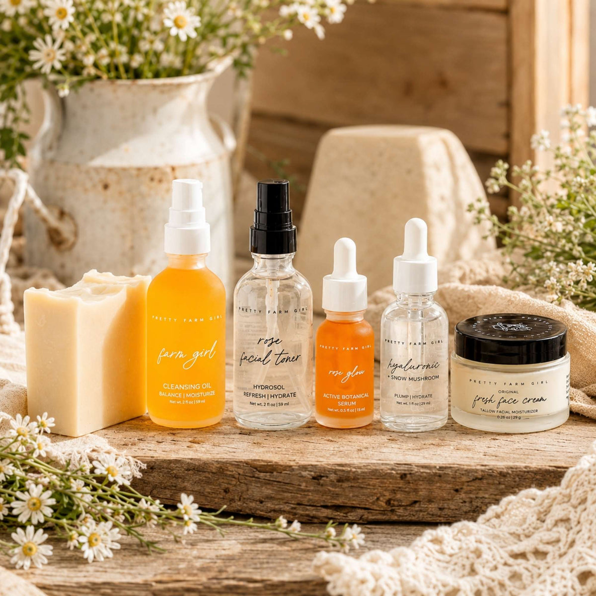Anti-Aging Skincare Routine Essentials Kit-Anti-Aging Skincare Routine Essentials Kit
