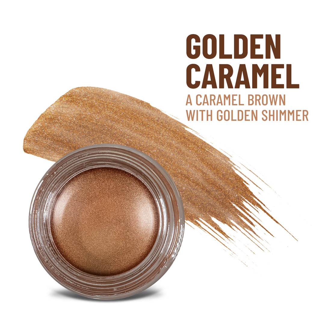 Golden Caramel Any Wear Creme - A Waterproof Multi-tasking creme to powder product for eyes, cheeks & lips. Can be worn anywhere-Golden Caramel Any Wear Creme - A Waterproof Multi-tasking creme to powder product for eyes, cheeks & lips. Can be worn anywhere