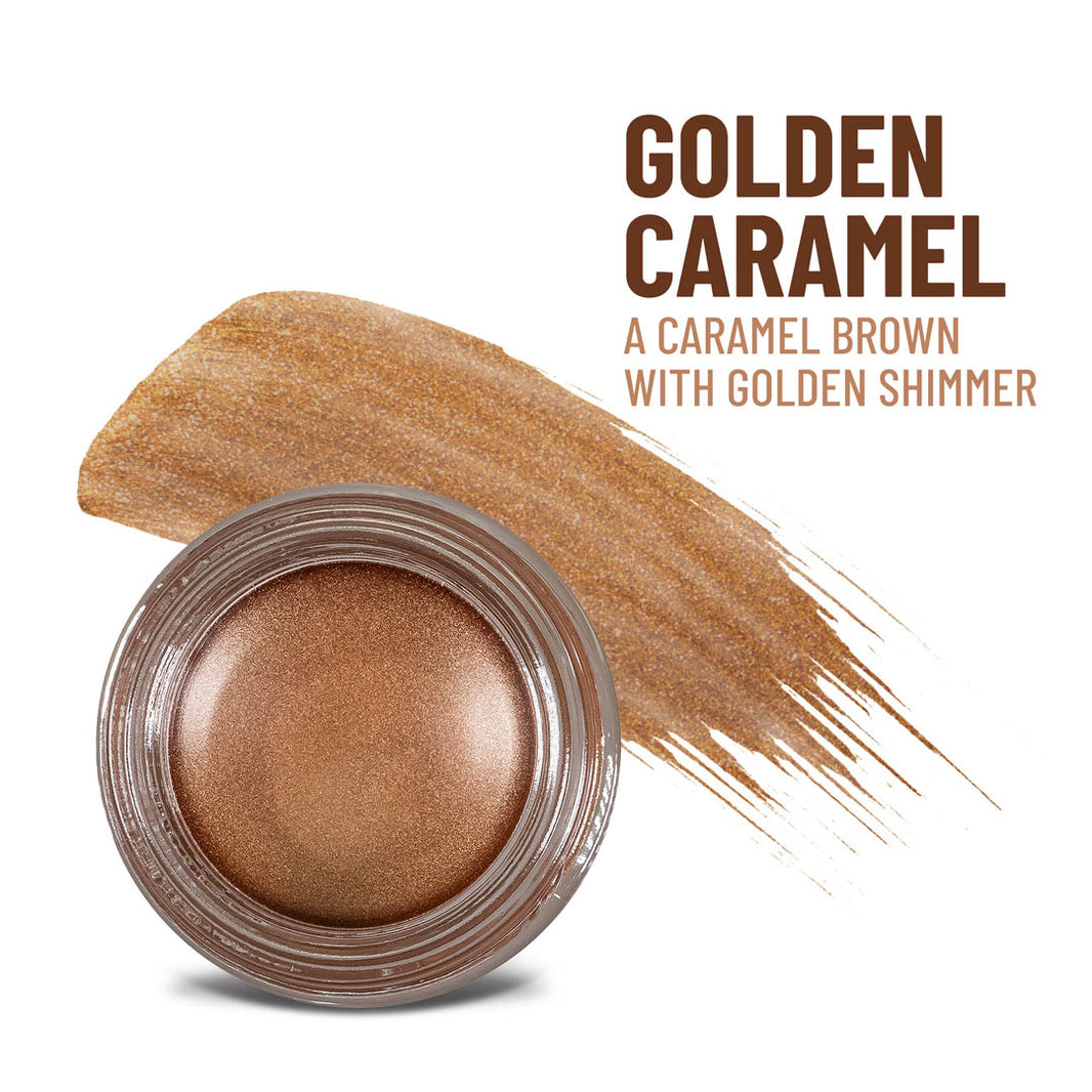 Golden Caramel Any Wear Creme - A Waterproof Multi-tasking creme to powder product for eyes, cheeks & lips. Can be worn anywhere-Golden Caramel Any Wear Creme - A Waterproof Multi-tasking creme to powder product for eyes, cheeks & lips. Can be worn anywhere