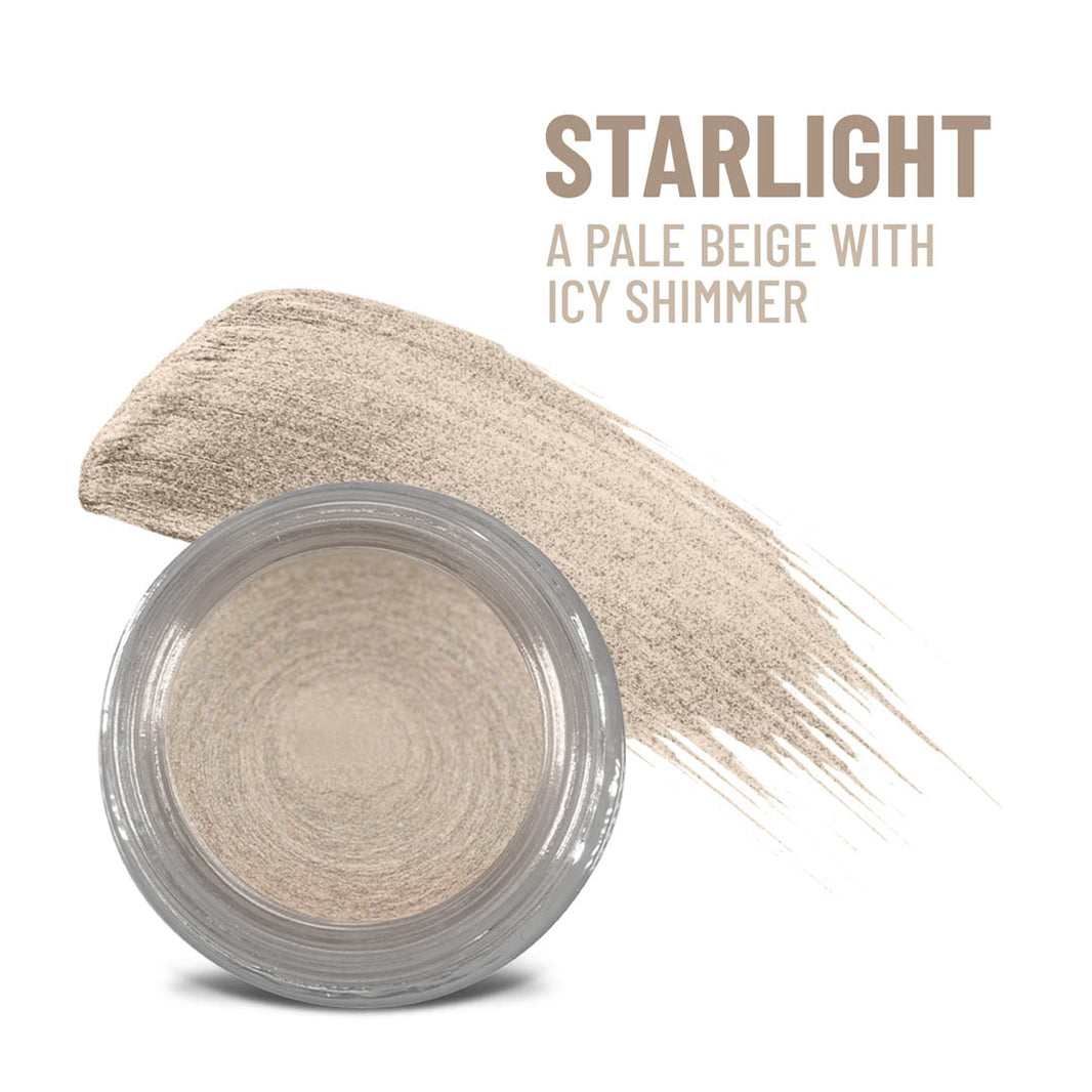 Starlight Any Wear Creme - A Waterproof Multi-tasking creme to powder product for eyes, cheeks & lips. Can be worn anywhere-Starlight Any Wear Creme - A Waterproof Multi-tasking creme to powder product for eyes, cheeks & lips. Can be worn anywhere