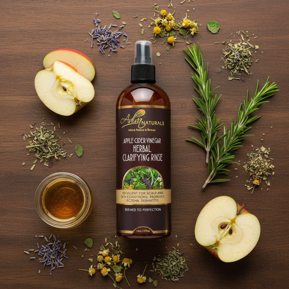 Apple Cider Vinegar Clarifying Herbal Rinse 16 oz | Full Size-Apple Cider Vinegar Clarifying Herbal Rinse 16 oz | Full Size