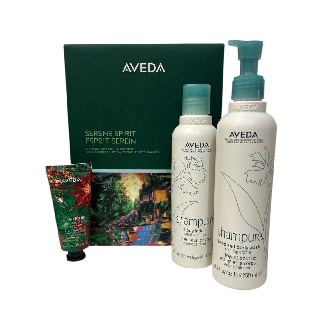 Aveda Limited-Edition Serene Spirit Shampure Body Calming Essentials Gift Set-Aveda Limited-Edition Serene Spirit Shampure Body Calming Essentials Gift Set