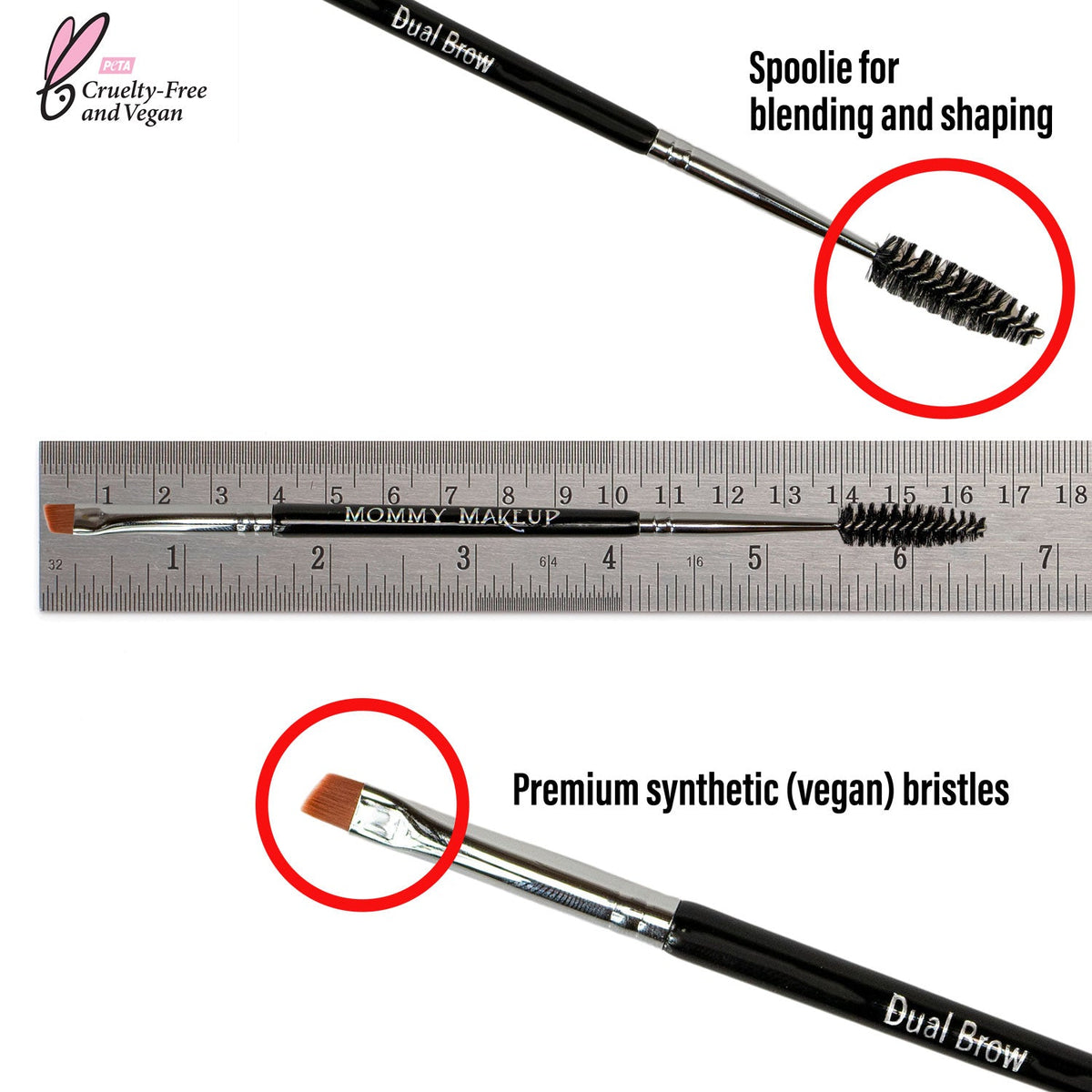Dual Brow Brush-Dual Brow Brush