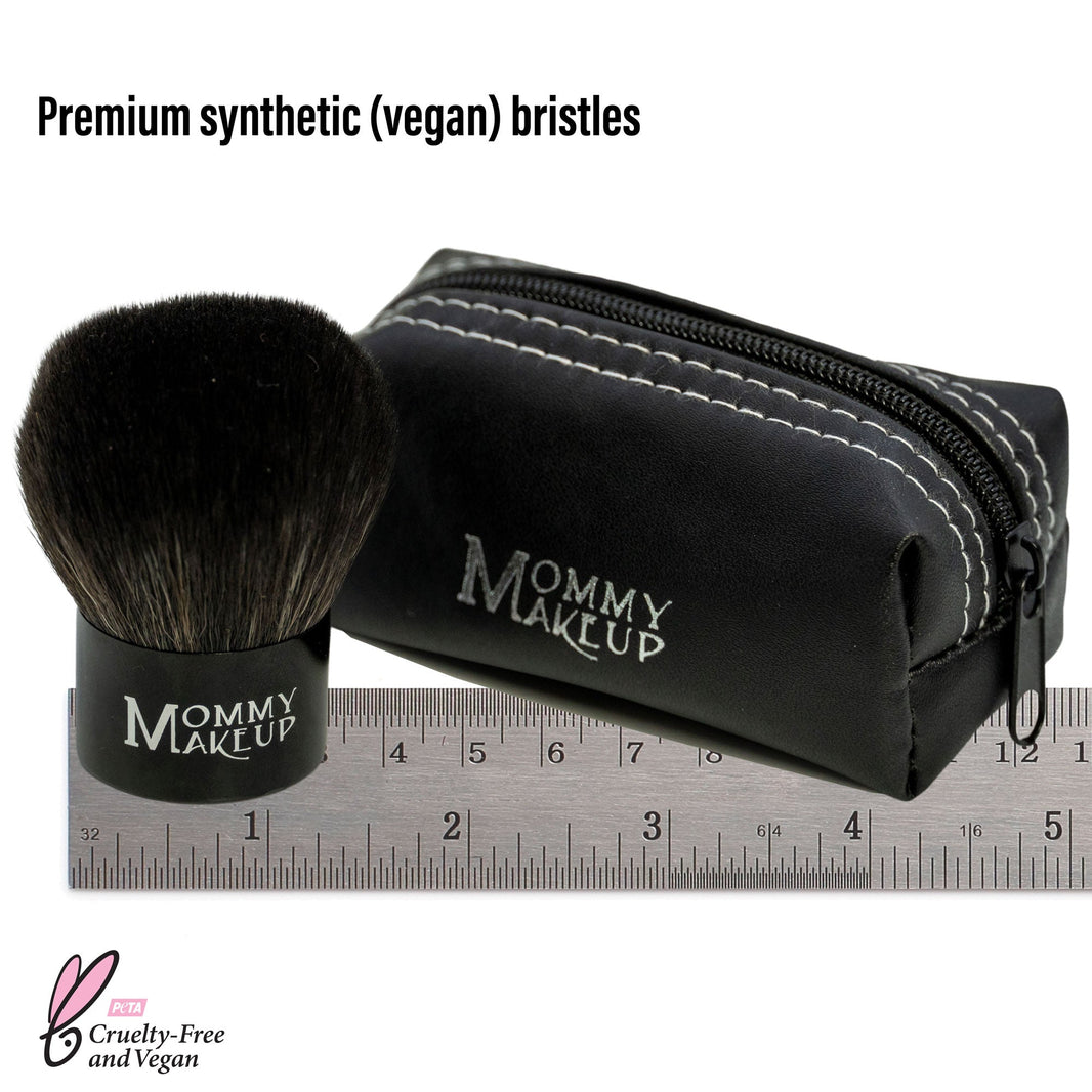 Kabuki Brush - Hand cut, Vegan, Cruelty-Free Mineral Makeup Brush-Kabuki Brush - Hand cut, Vegan, Cruelty-Free Mineral Makeup Brush