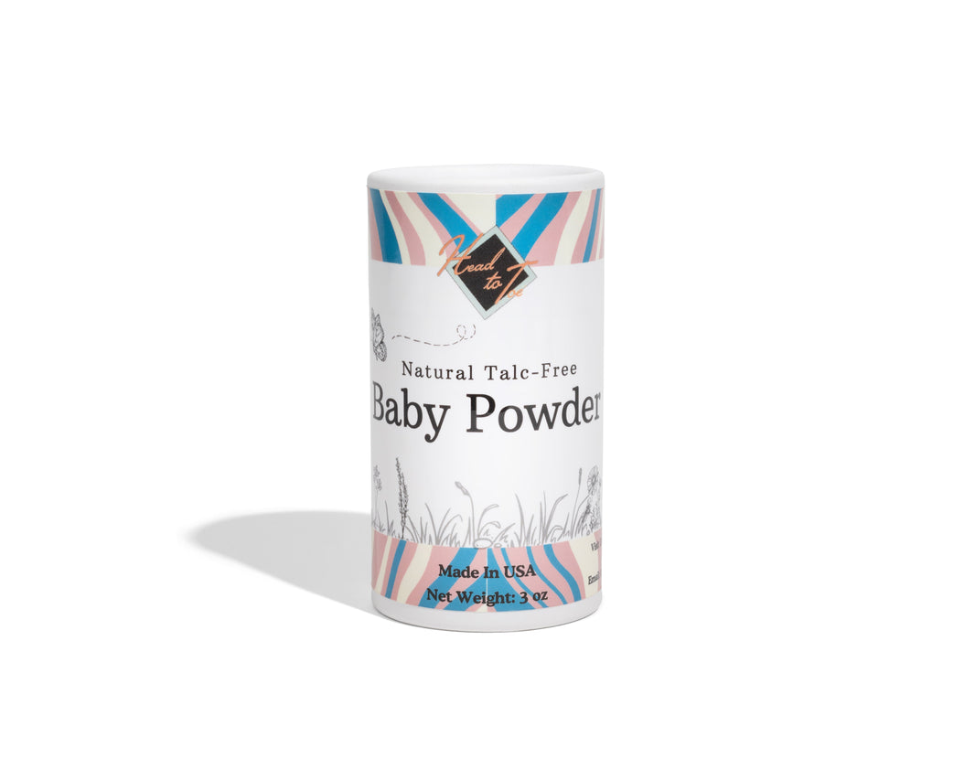 Talc-Free Baby Powder - Natural Clay Formula | Safe for All Ages-Talc-Free Baby Powder - Natural Clay Formula | Safe for All Ages