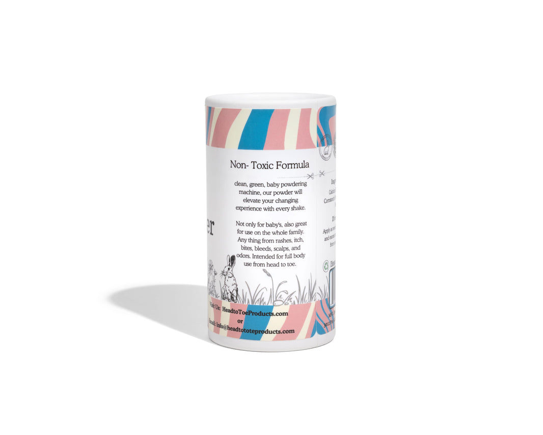 Talc-Free Baby Powder - Natural Clay Formula | Safe for All Ages-Talc-Free Baby Powder - Natural Clay Formula | Safe for All Ages