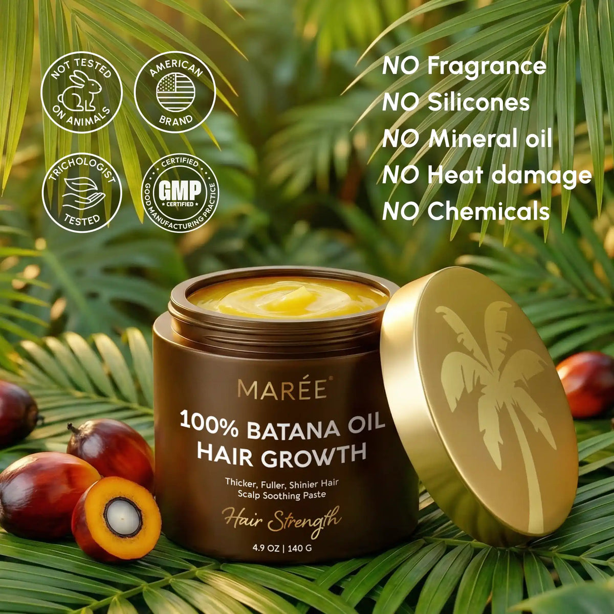 Pure Batana Hair Growth Paste-Pure Batana Hair Growth Paste