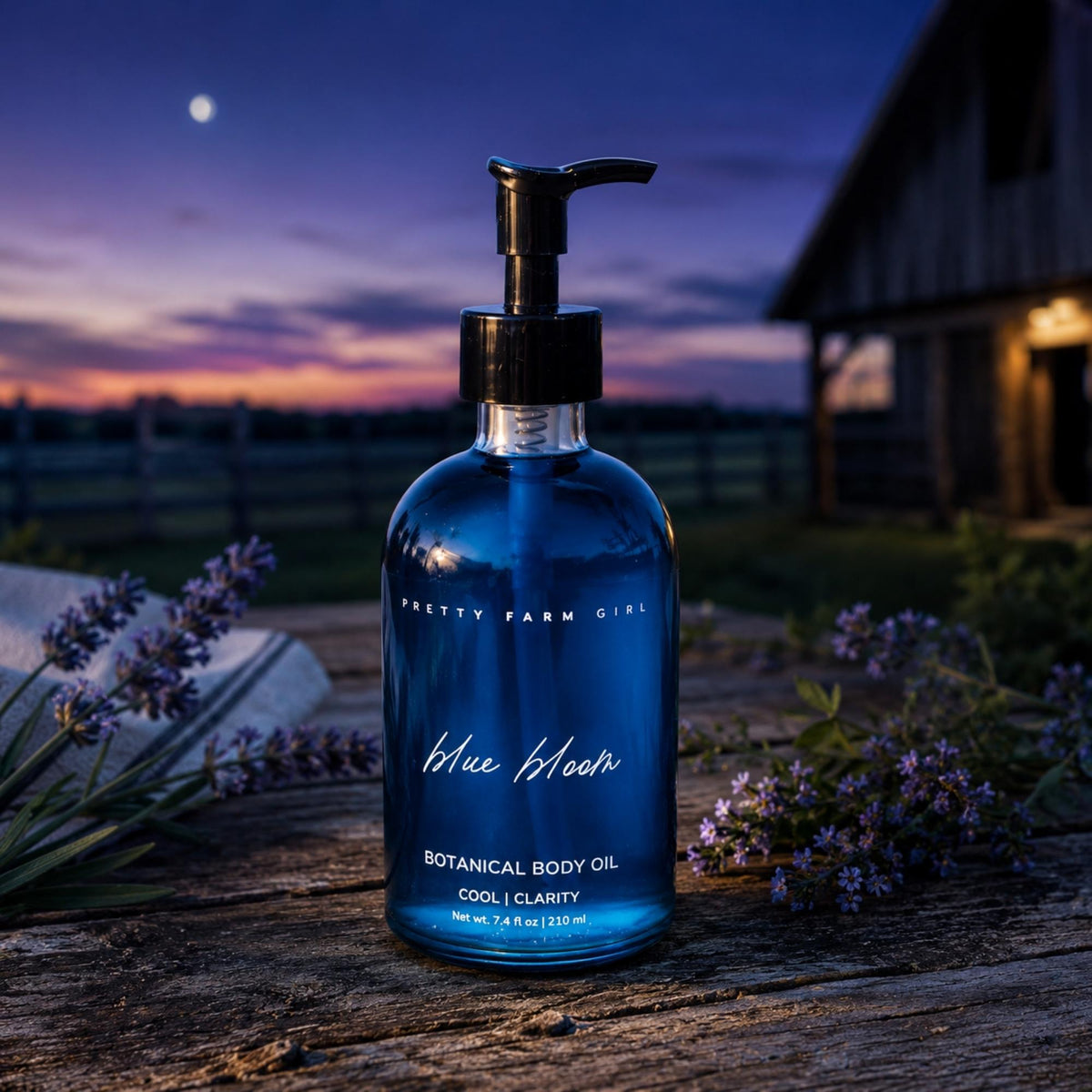 Blue Bloom Botanical Body Oil-Blue Bloom Botanical Body Oil