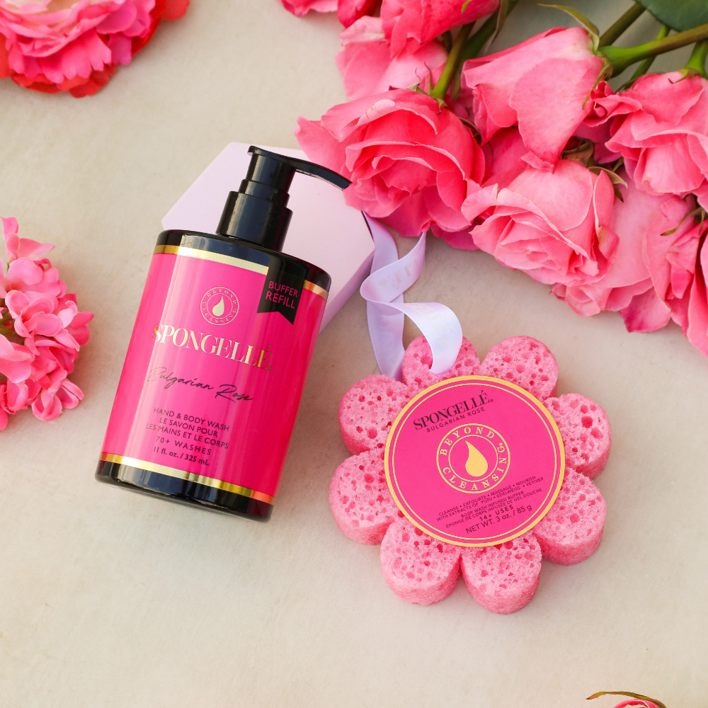 Bulgarian Rose Wild Flower & Body Wash Refill Set-Bulgarian Rose Wild Flower & Body Wash Refill Set