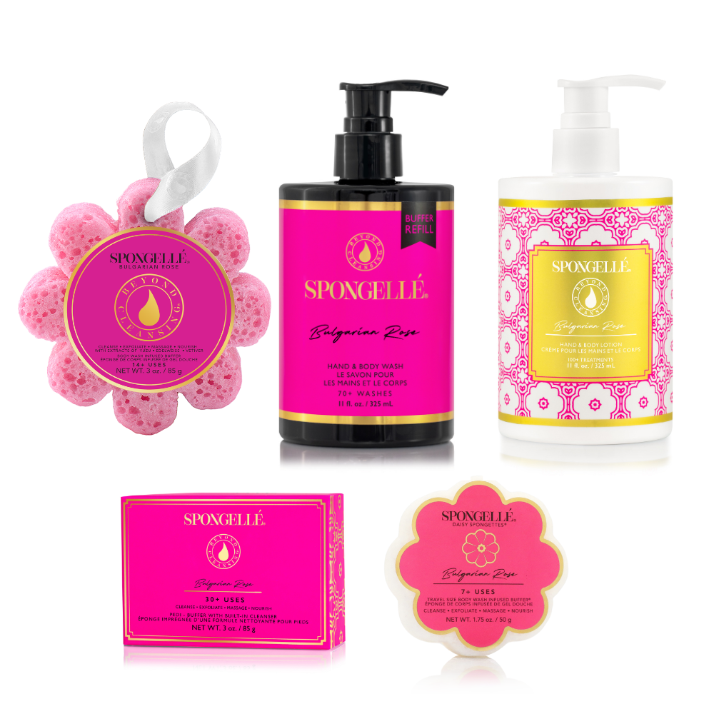 Bulgarian Rose 5-Piece Set-Bulgarian Rose 5-Piece Set