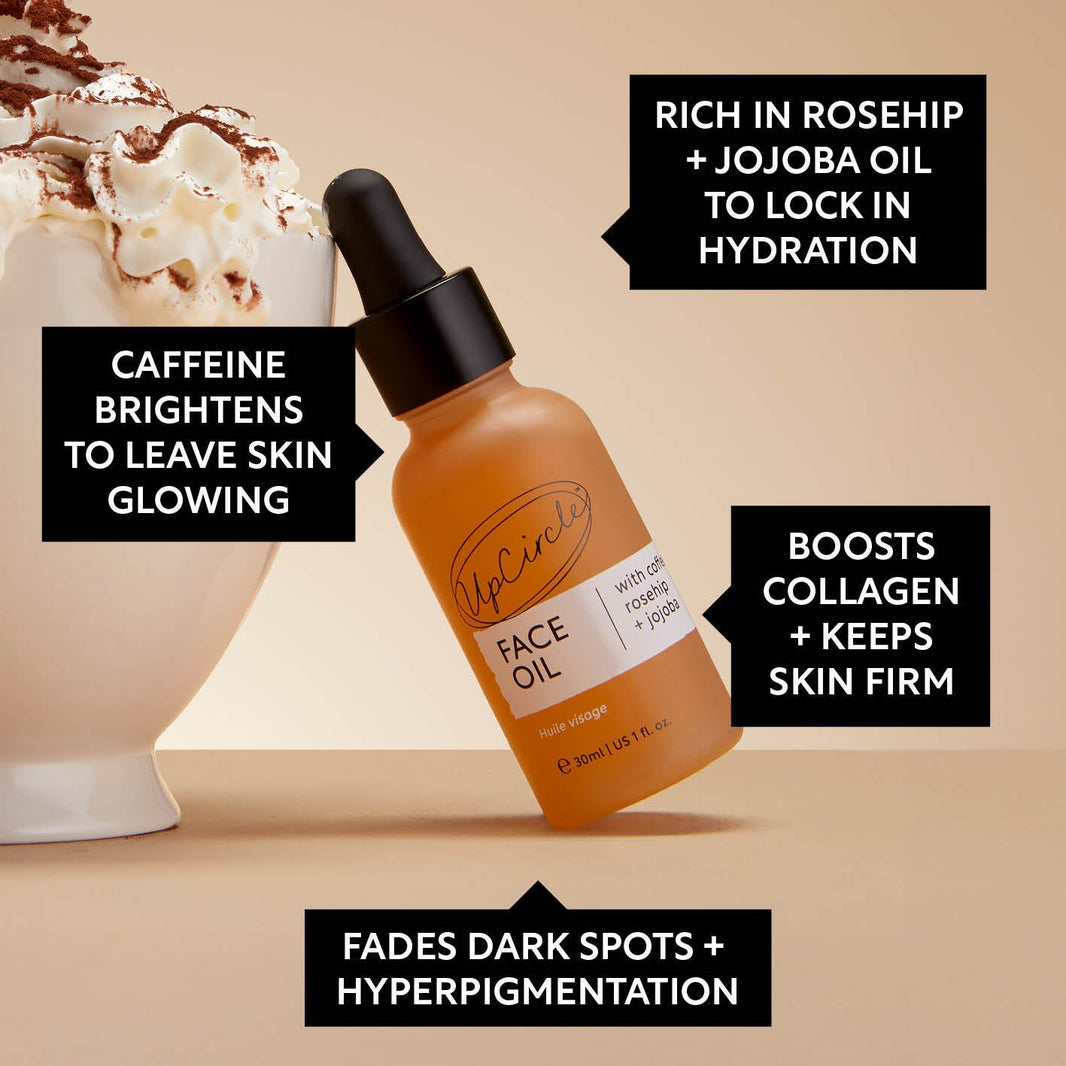 Hydrating Face Oil with Coffee Extract-Hydrating Face Oil with Coffee Extract