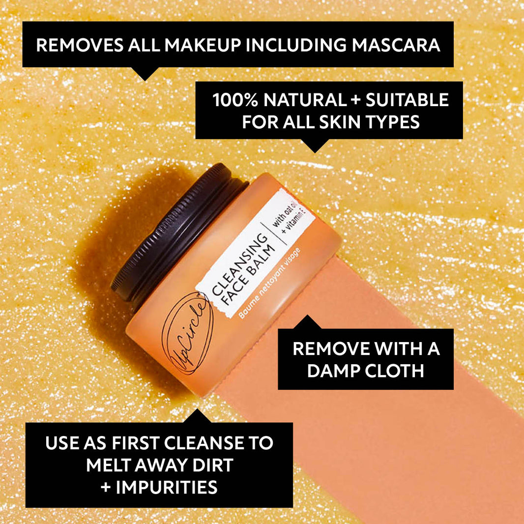 Cleansing Face Balm with Oat Oil + Vitamin E-Cleansing Face Balm with Oat Oil + Vitamin E