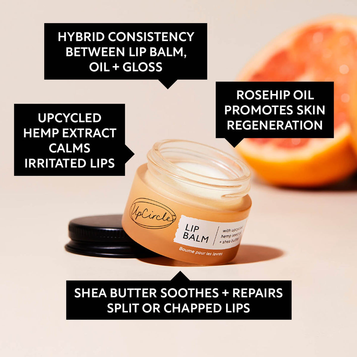 Lip Balm with Hemp Seed Oil-Lip Balm with Hemp Seed Oil