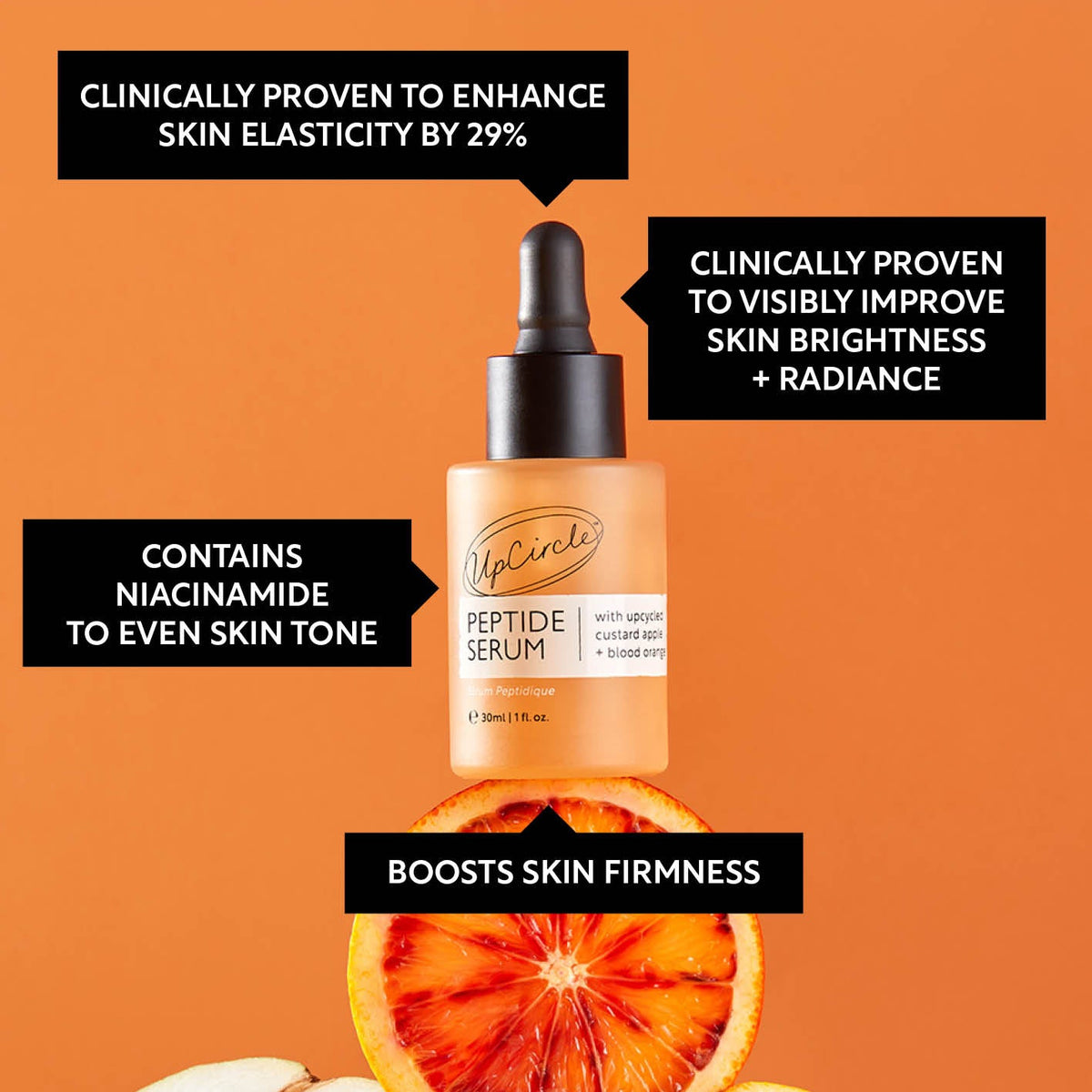Peptide Serum with Custard Apple + Blood Orange - Travel Size-Peptide Serum with Custard Apple + Blood Orange - Travel Size