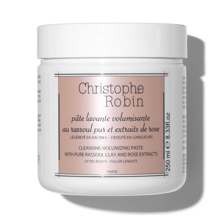CHRISTOPHE ROBIN Cleansing Volumizing Paste with Pure Rassoul Clay and Rose Extracts-CHRISTOPHE ROBIN Cleansing Volumizing Paste with Pure Rassoul Clay and Rose Extracts
