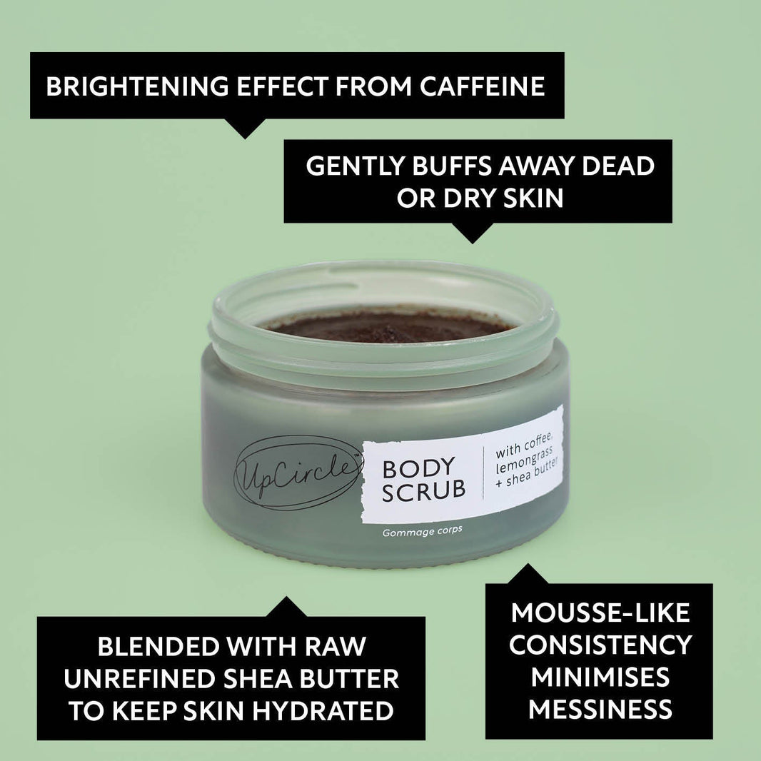 Coffee Body Scrub with Lemongrass-Coffee Body Scrub with Lemongrass
