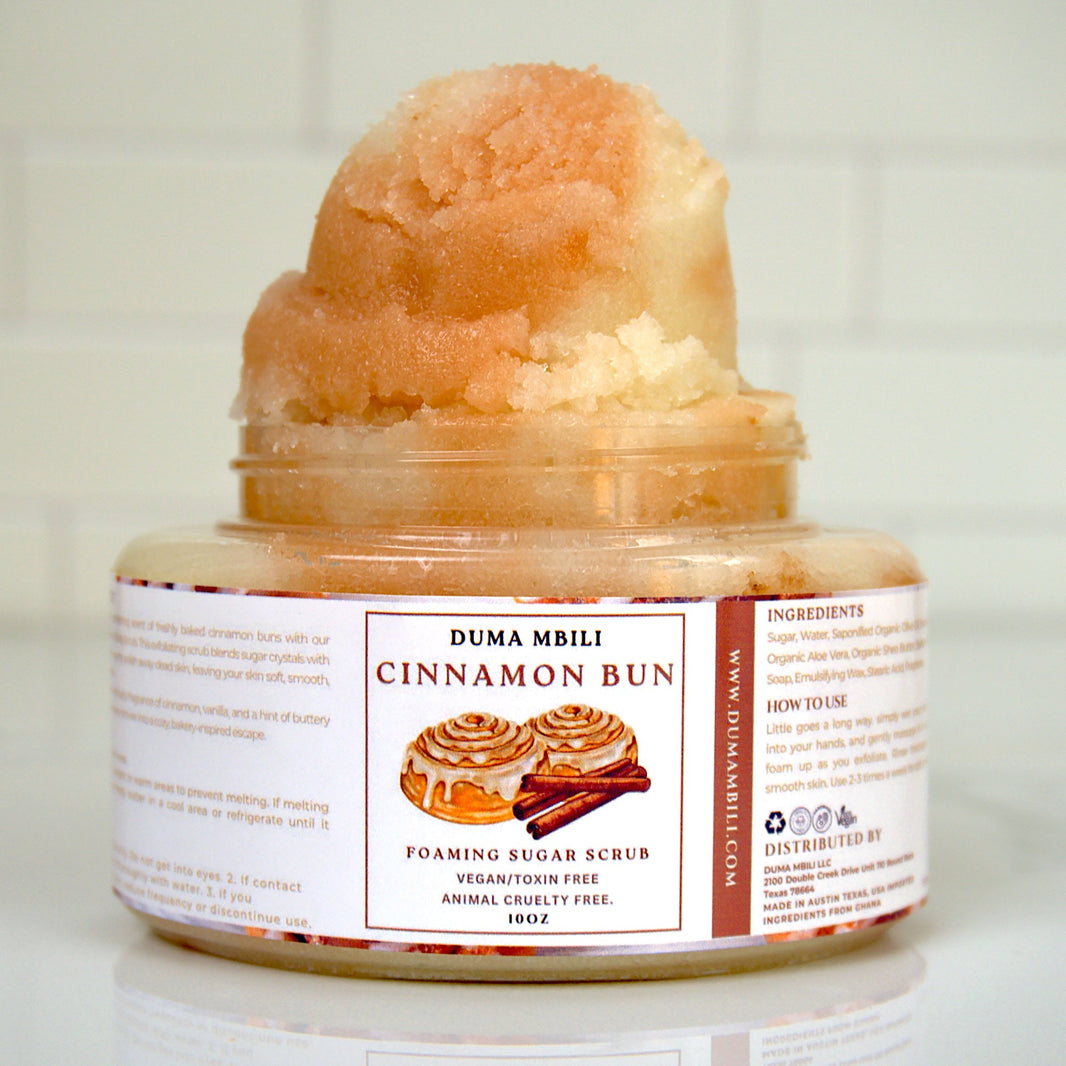 Cinnamon Bun Foaming Sugar Scrub-Cinnamon Bun Foaming Sugar Scrub