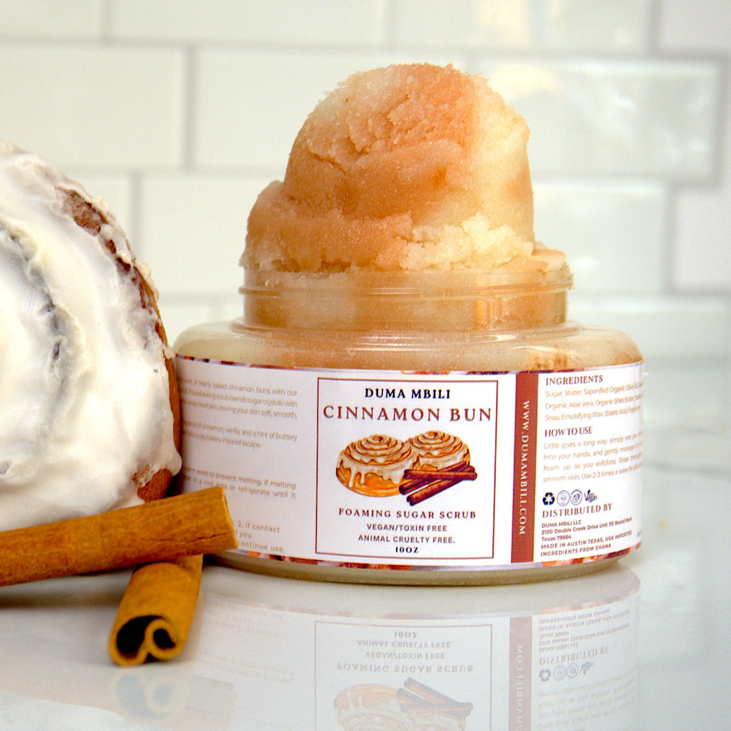 Cinnamon Bun Foaming Sugar Scrub-Cinnamon Bun Foaming Sugar Scrub