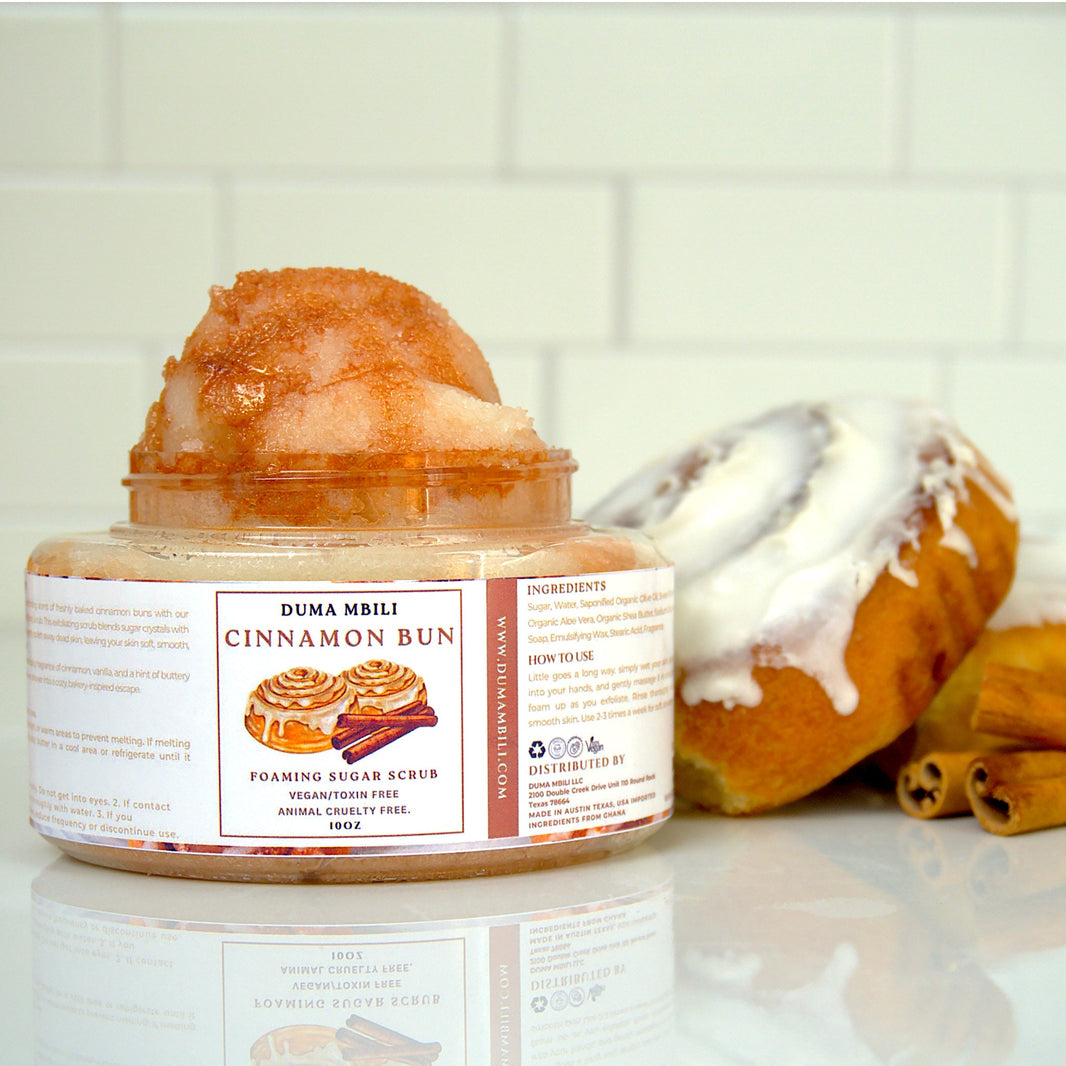 Cinnamon Bun Foaming Sugar Scrub-Cinnamon Bun Foaming Sugar Scrub