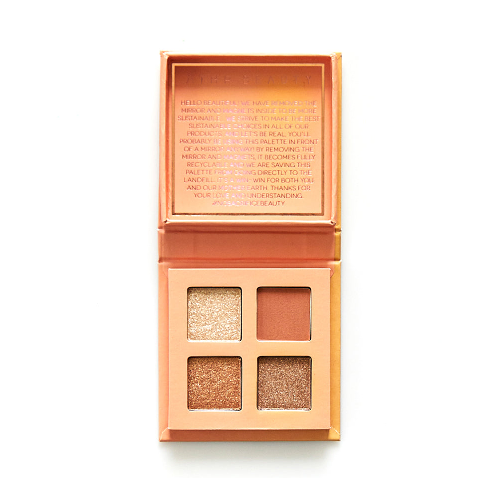 Citrine Crystal Eyeshadow Quad-Citrine Crystal Eyeshadow Quad
