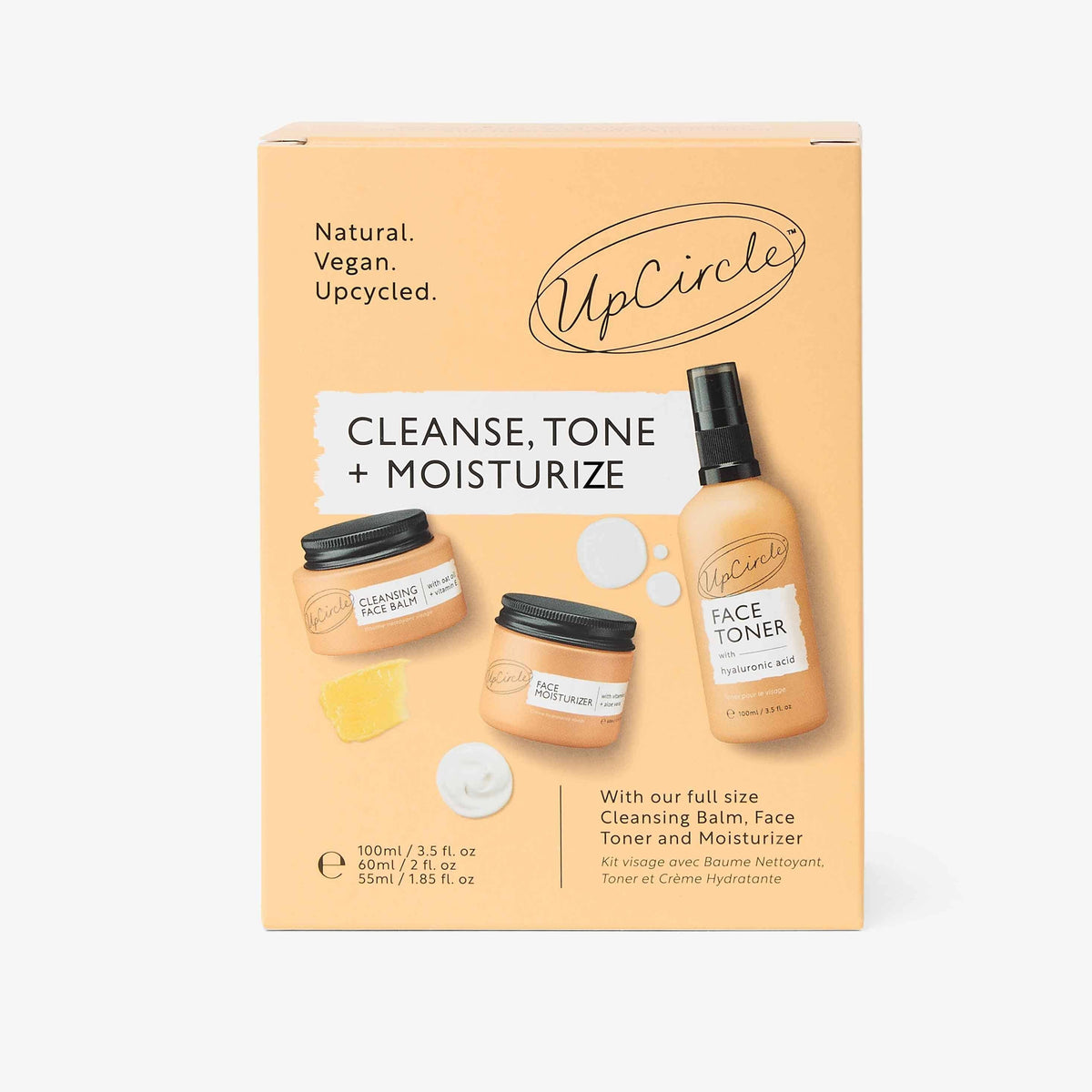 Cleanse, Tone + Moisturize Set-Cleanse, Tone + Moisturize Set