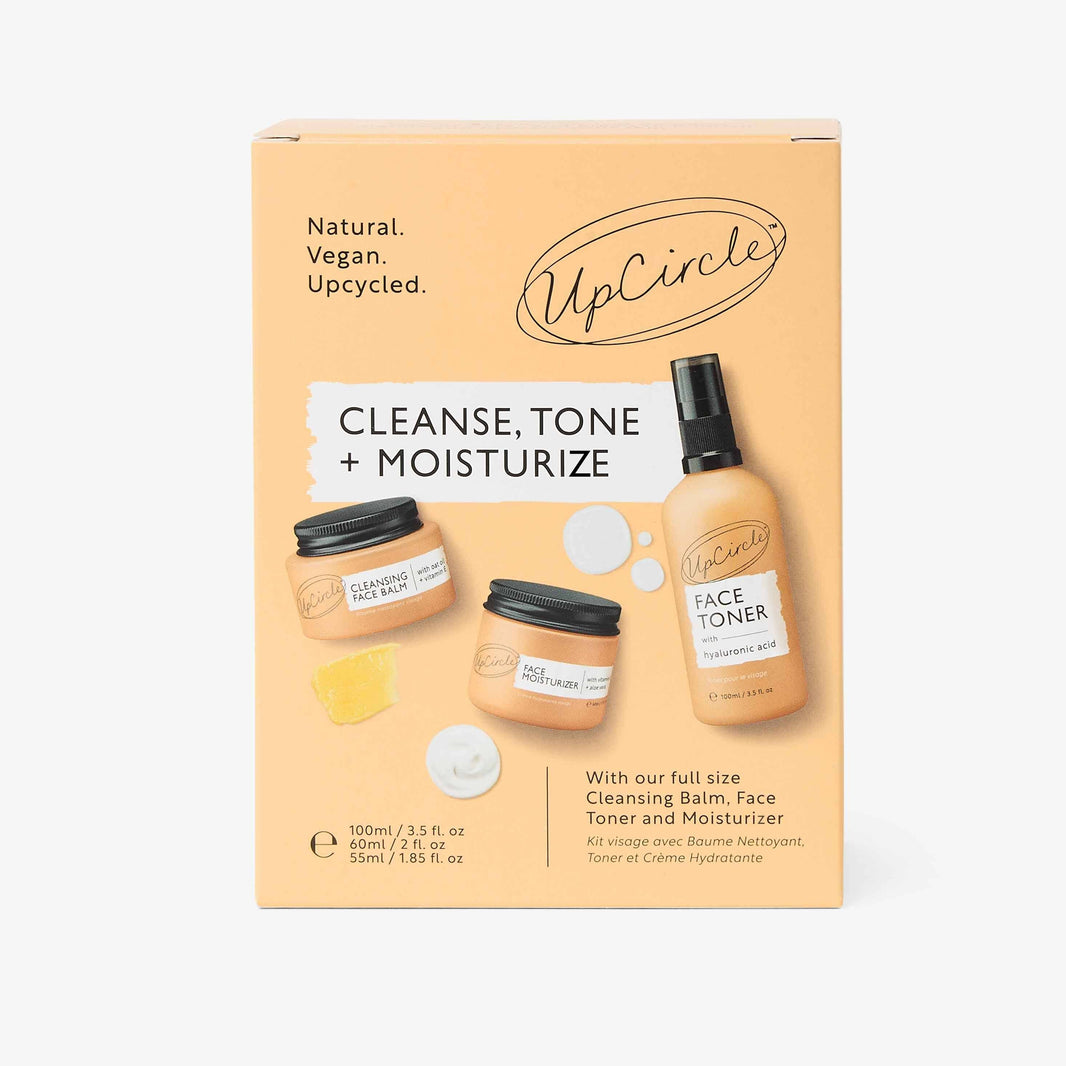 Cleanse, Tone + Moisturize Set-Cleanse, Tone + Moisturize Set