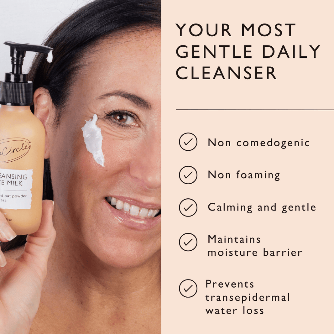 Cleansing Face Milk with Oat Powder - Travel Size-Cleansing Face Milk with Oat Powder - Travel Size