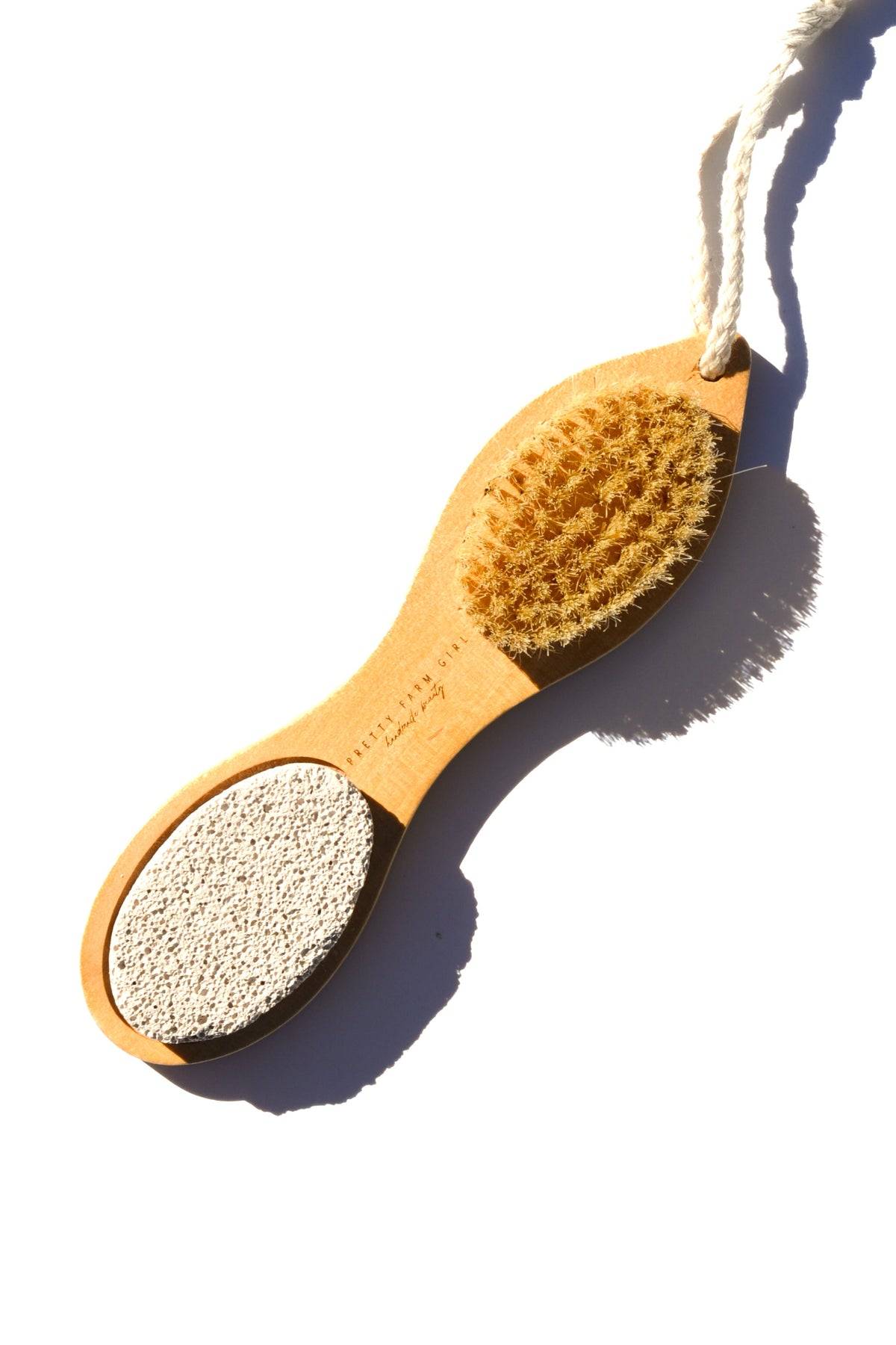Bamboo Exfoliating Foot Pedicure Tool-Bamboo Exfoliating Foot Pedicure Tool
