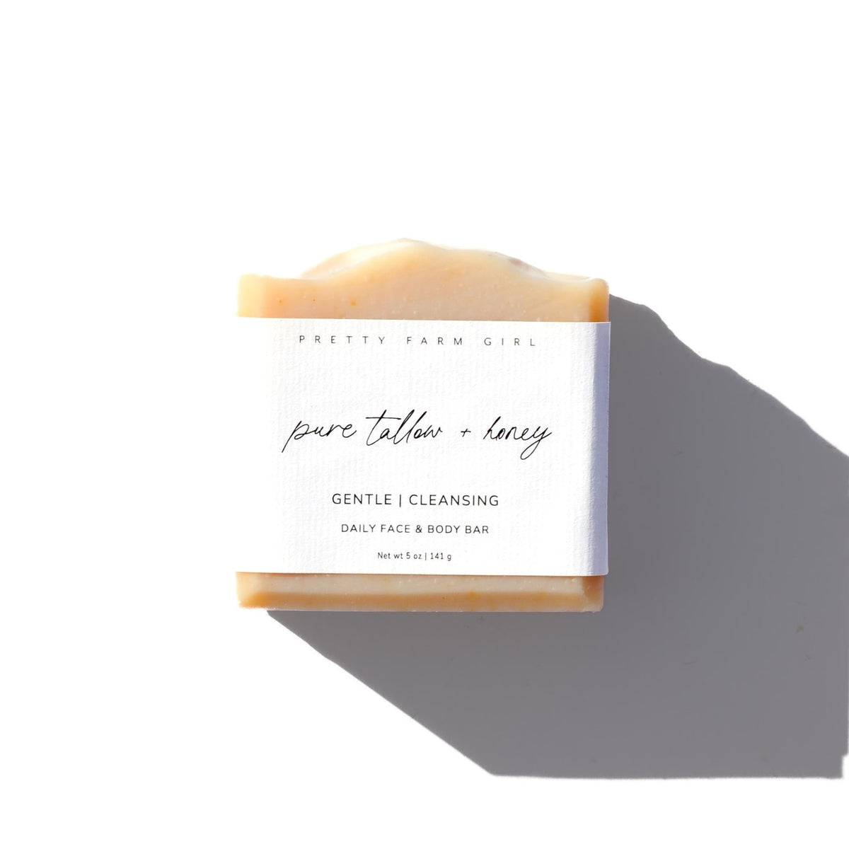 Fragrance Free Handmade Tallow + Goat Milk Soap Bar Trio-Fragrance Free Handmade Tallow + Goat Milk Soap Bar Trio