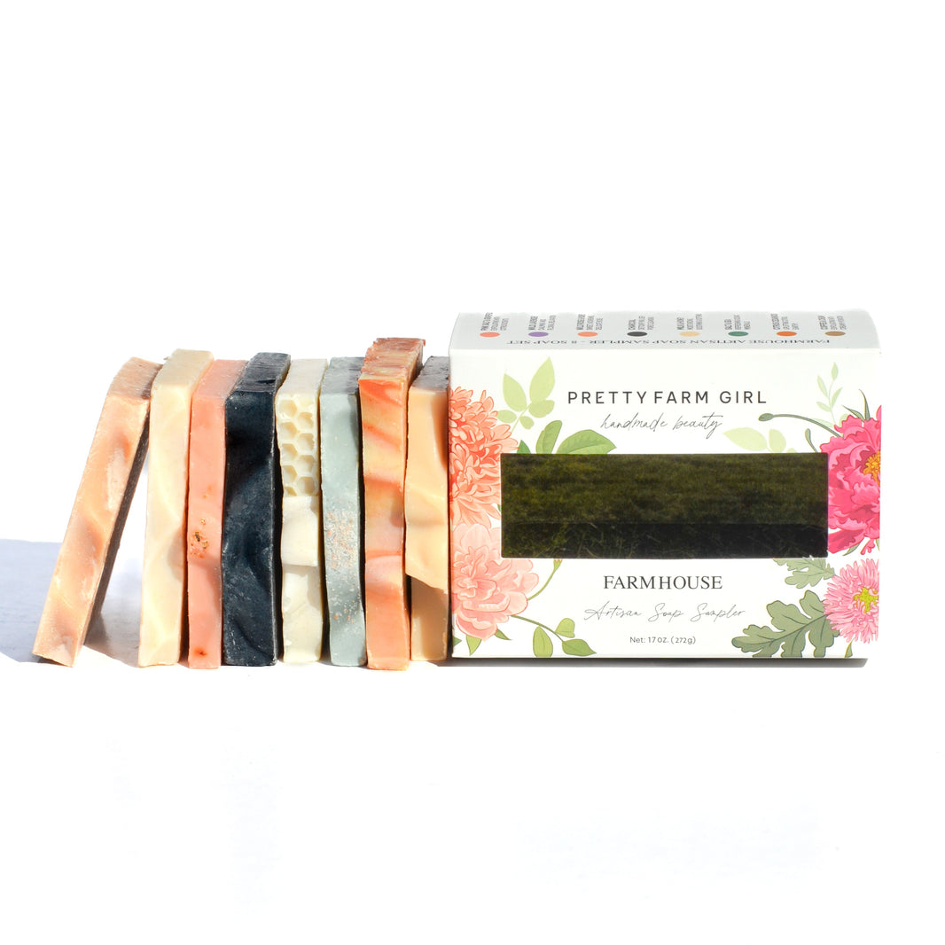 Farmhouse Artisan Goat Milk & Tallow Soap Sampler-Farmhouse Artisan Goat Milk & Tallow Soap Sampler