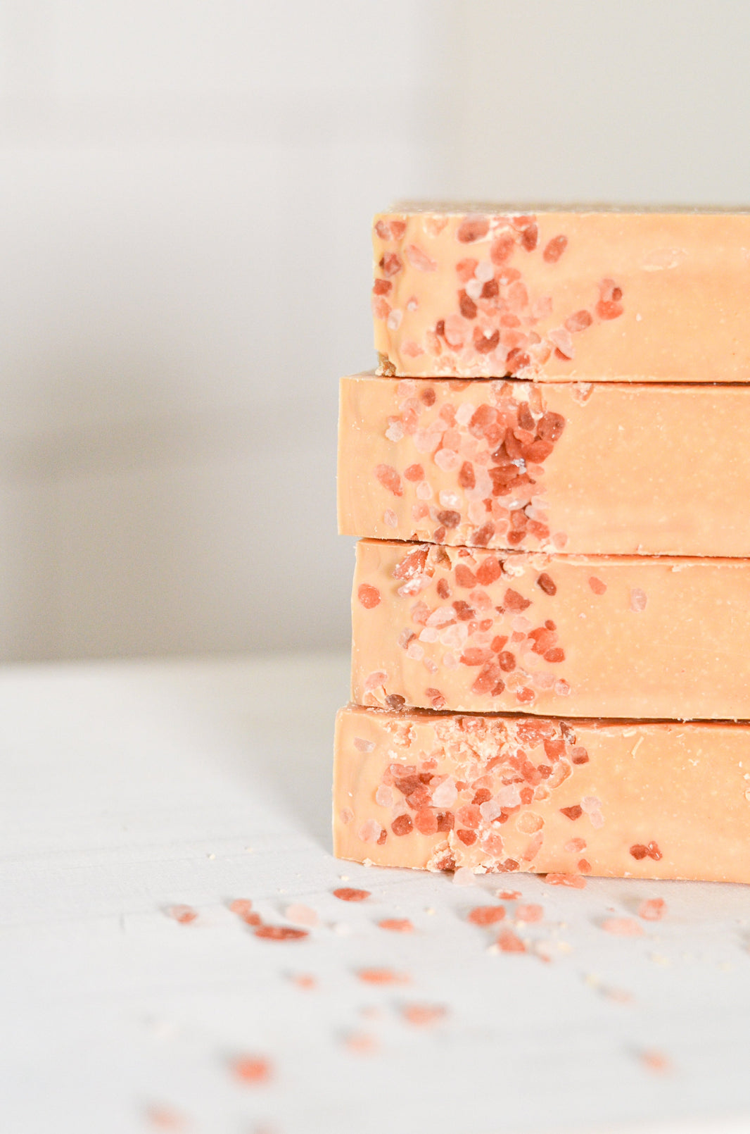 Pink Salt + Grapefruit Cleansing Bar Handmade Tallow and Goat Milk Soap Bar-Pink Salt + Grapefruit Cleansing Bar Handmade Tallow and Goat Milk Soap Bar
