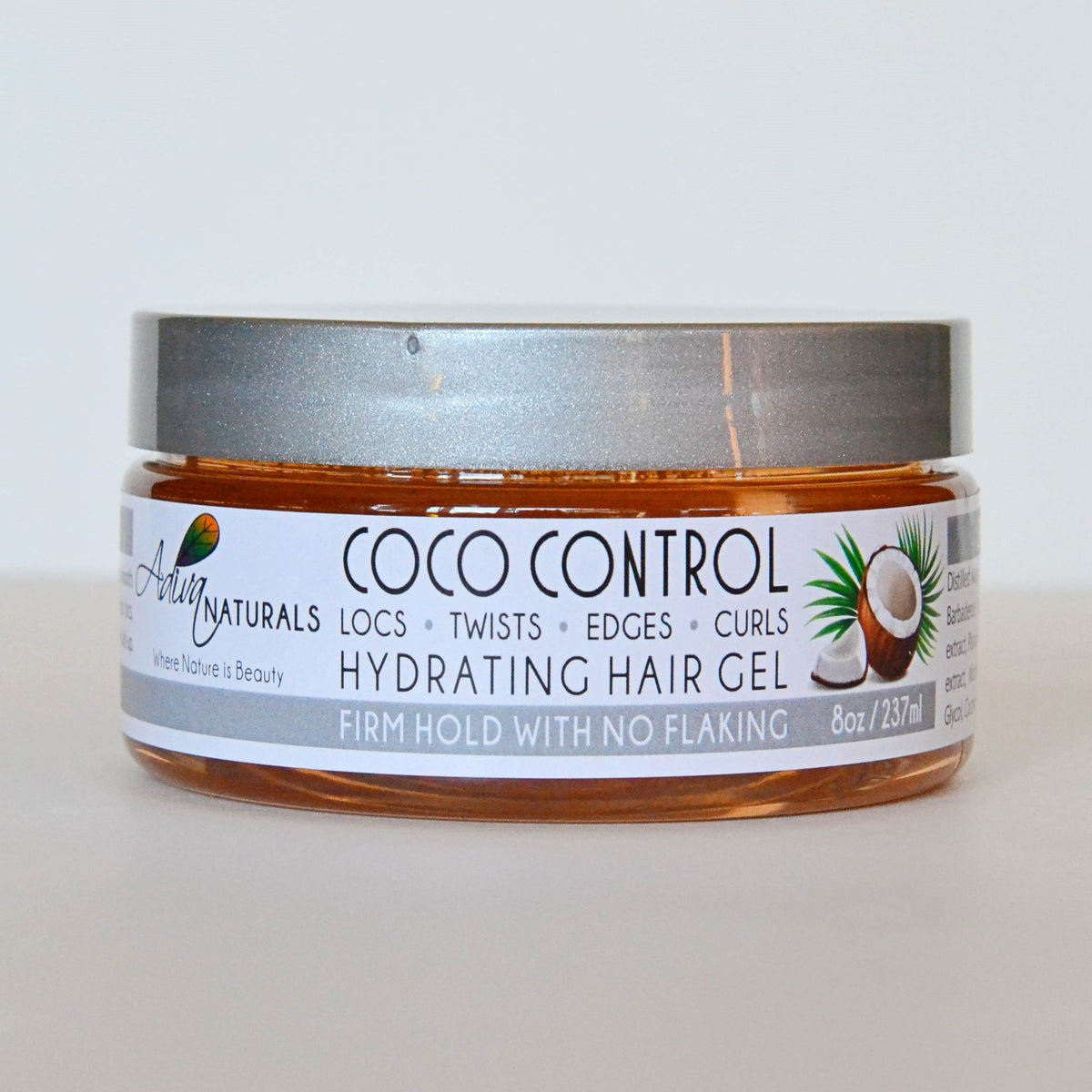 Coco Control Hydrating Hair Gel 8oz-Coco Control Hydrating Hair Gel 8oz
