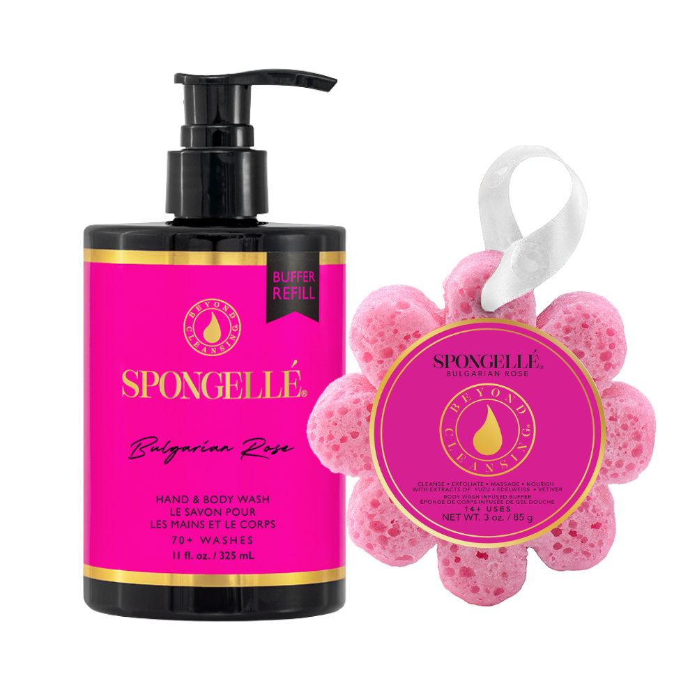 Bulgarian Rose Wild Flower & Body Wash Refill Set-Bulgarian Rose Wild Flower & Body Wash Refill Set