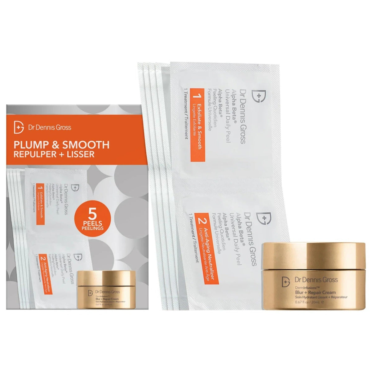 Dr. Dennis Gross Skincare Plump & Smooth Kit-Dr. Dennis Gross Skincare Plump & Smooth Kit
