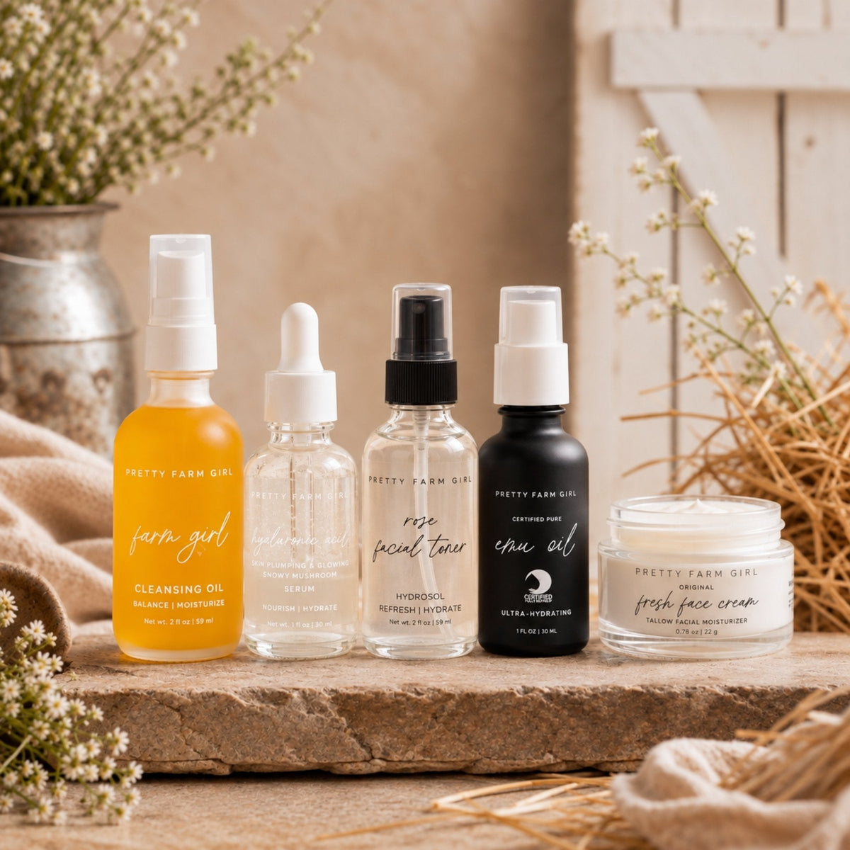 Dry Skin Hydrating Routine Kit-Dry Skin Hydrating Routine Kit
