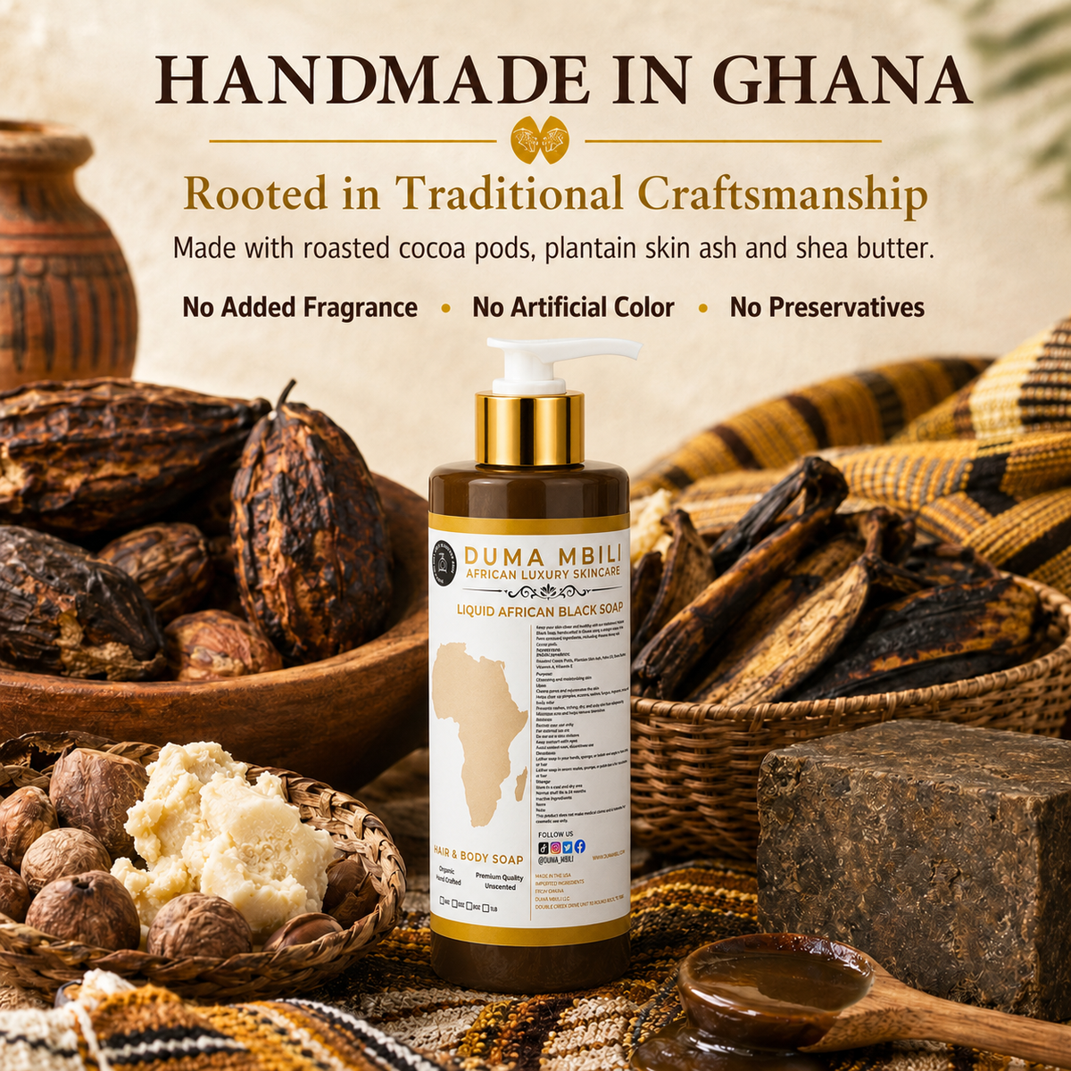 Duma Mbili Liquid African Black Soap-Duma Mbili Liquid African Black Soap